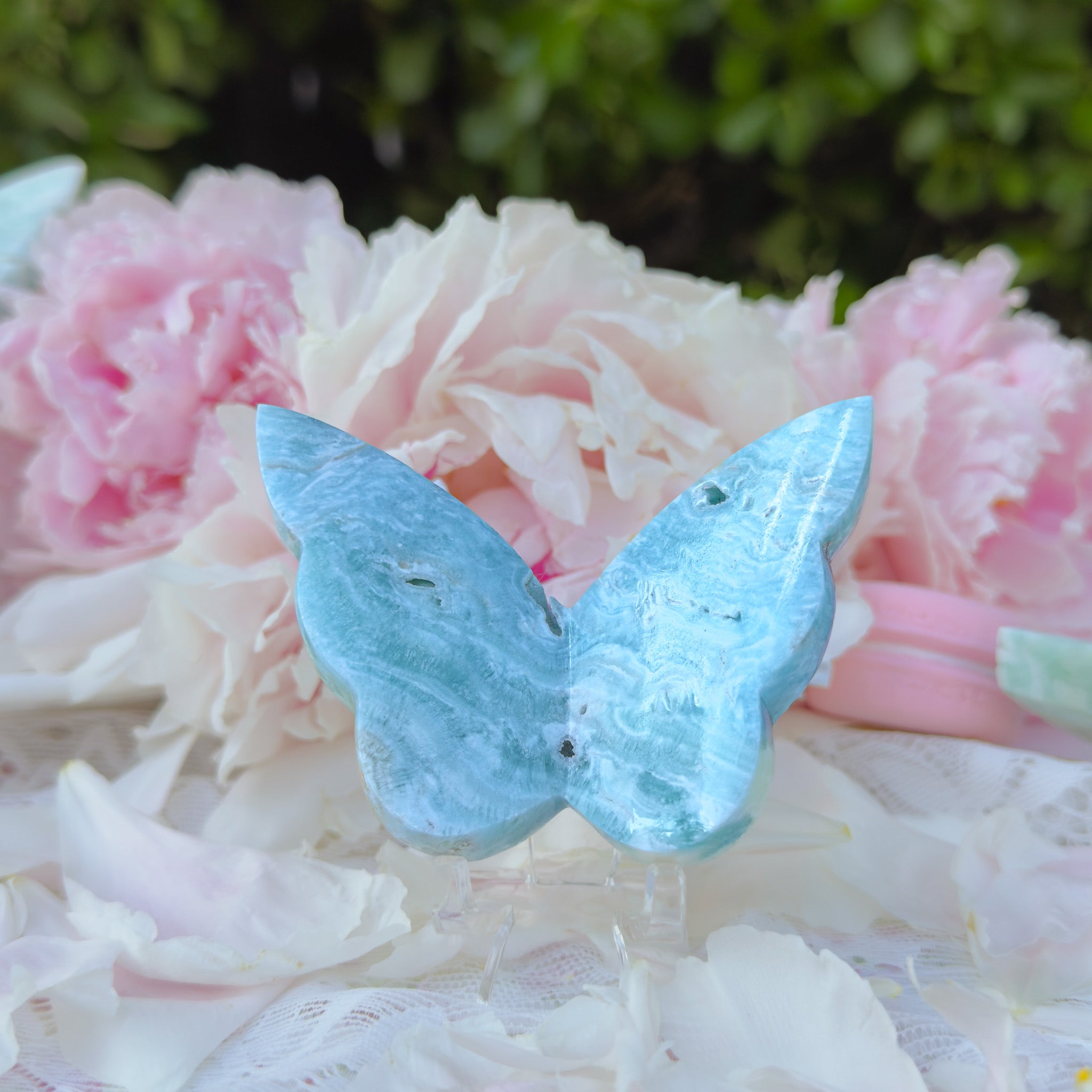 Blue Aragonite Butterfly (Choose Your Own)