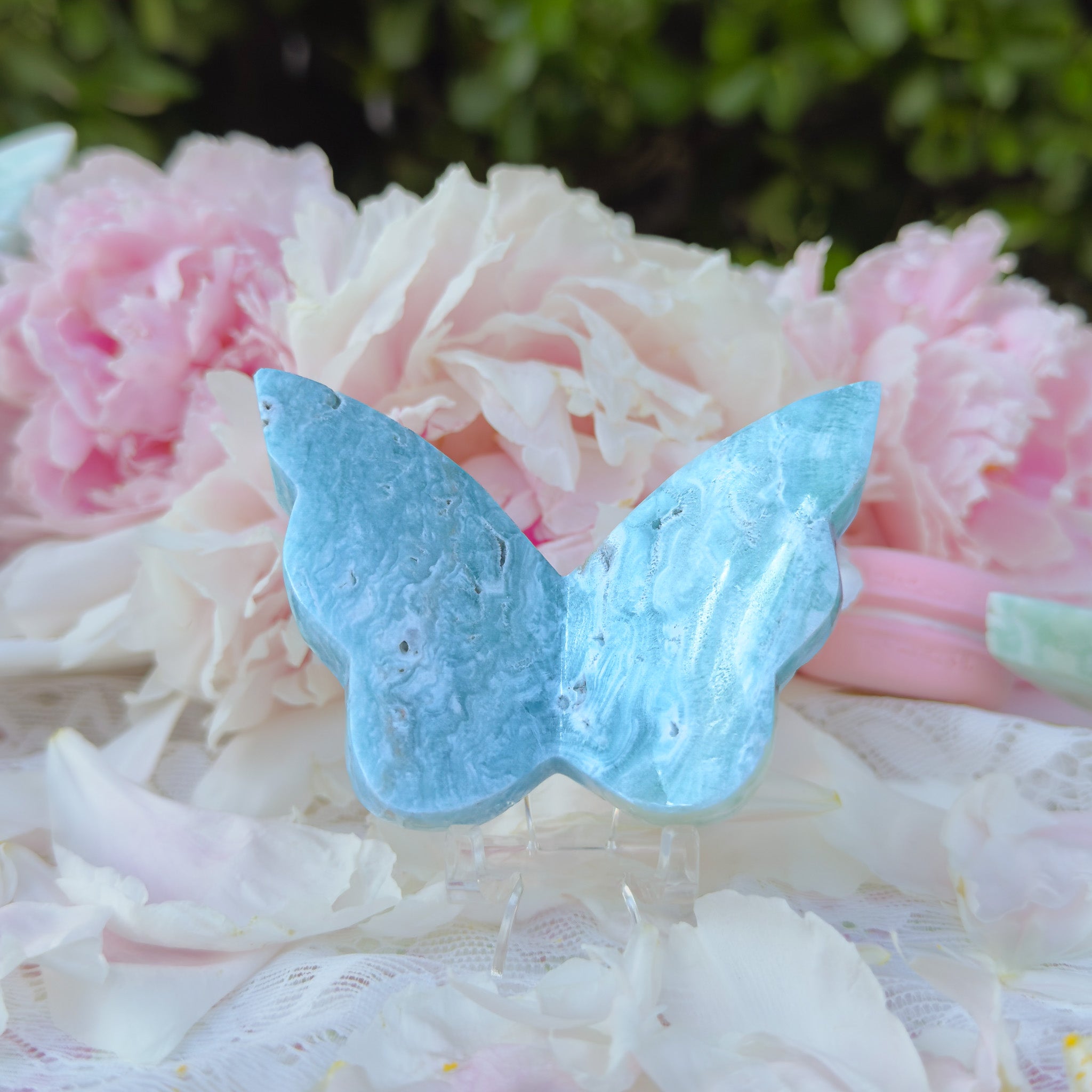 Blue Aragonite Butterfly (Choose Your Own)