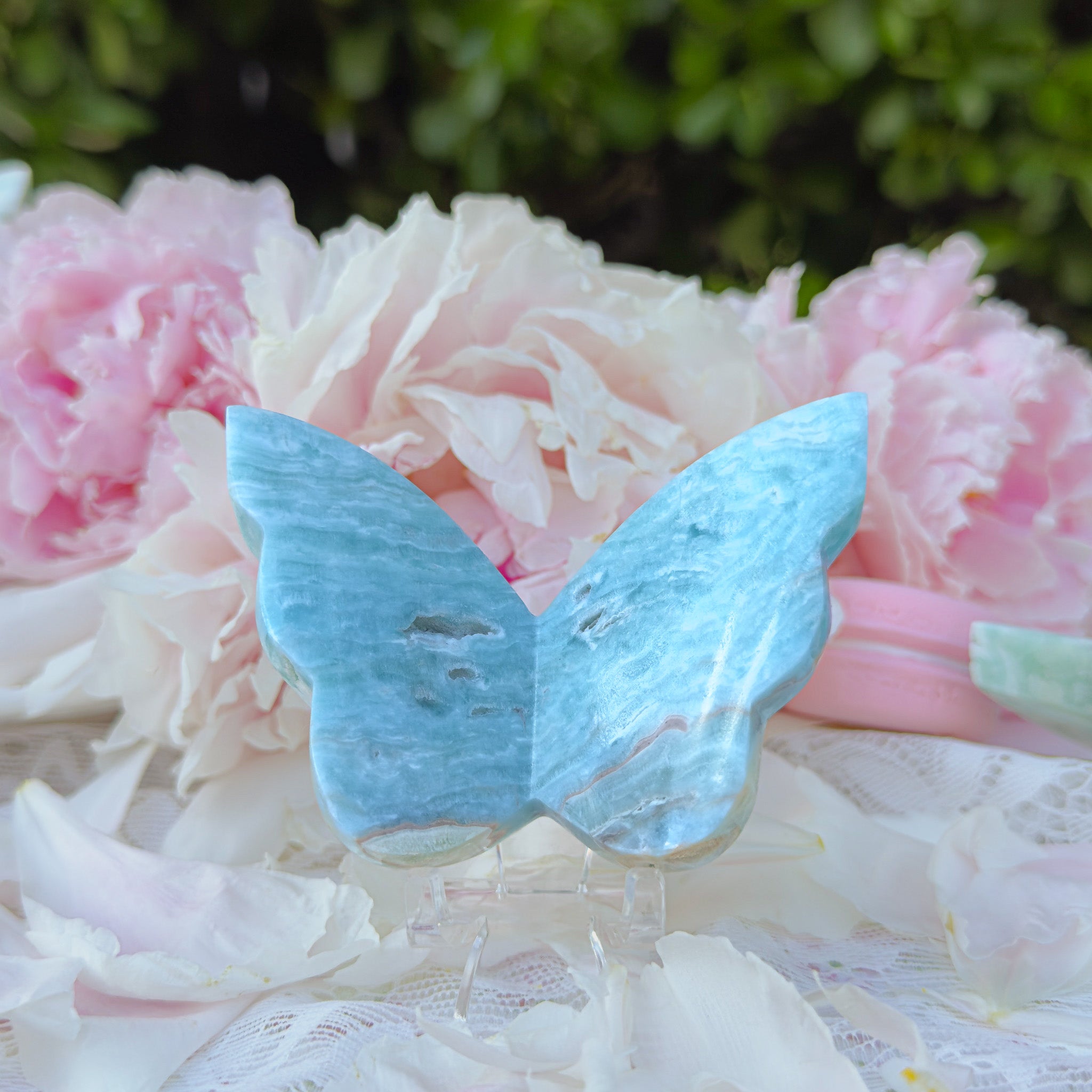 Blue Aragonite Butterfly (Choose Your Own)