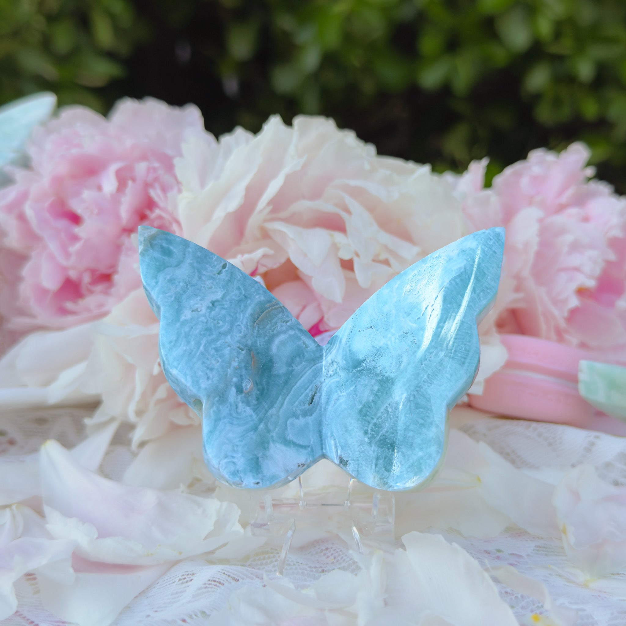 Blue Aragonite Butterfly (Choose Your Own)