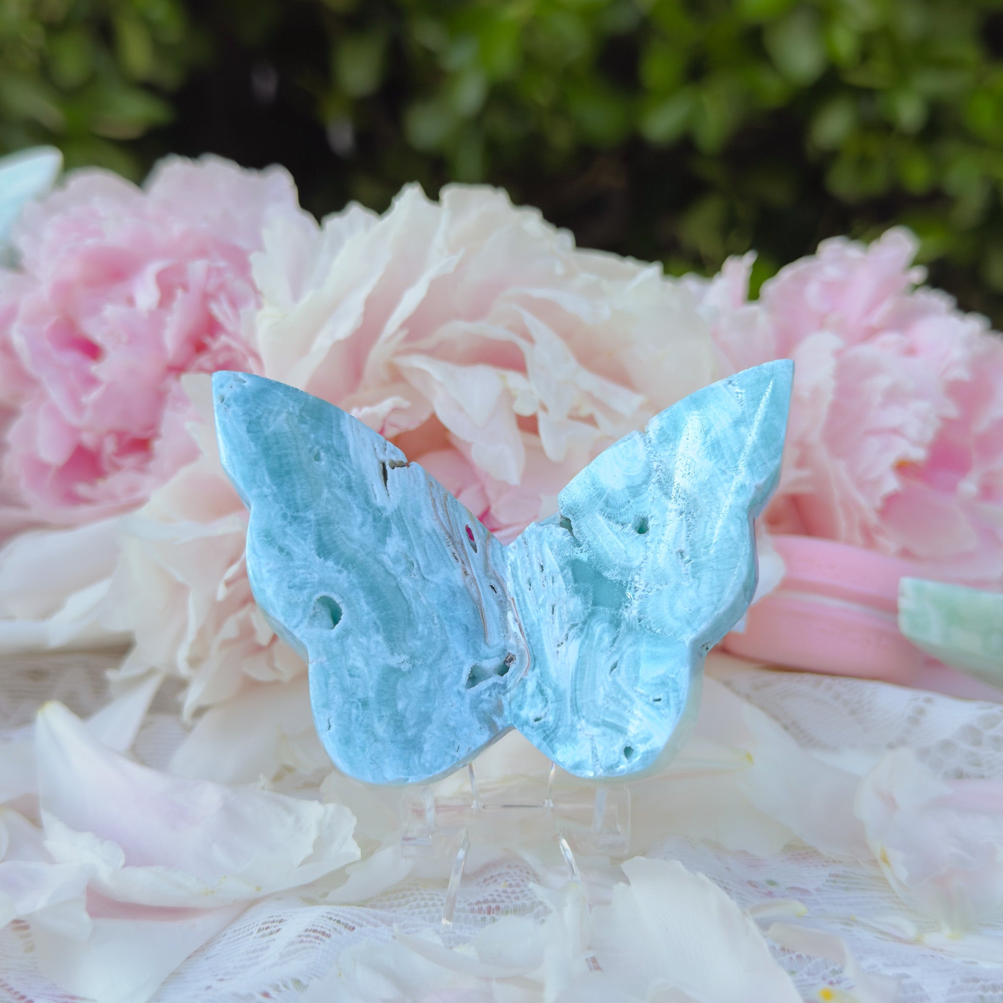 Blue Aragonite Butterfly (Choose Your Own)