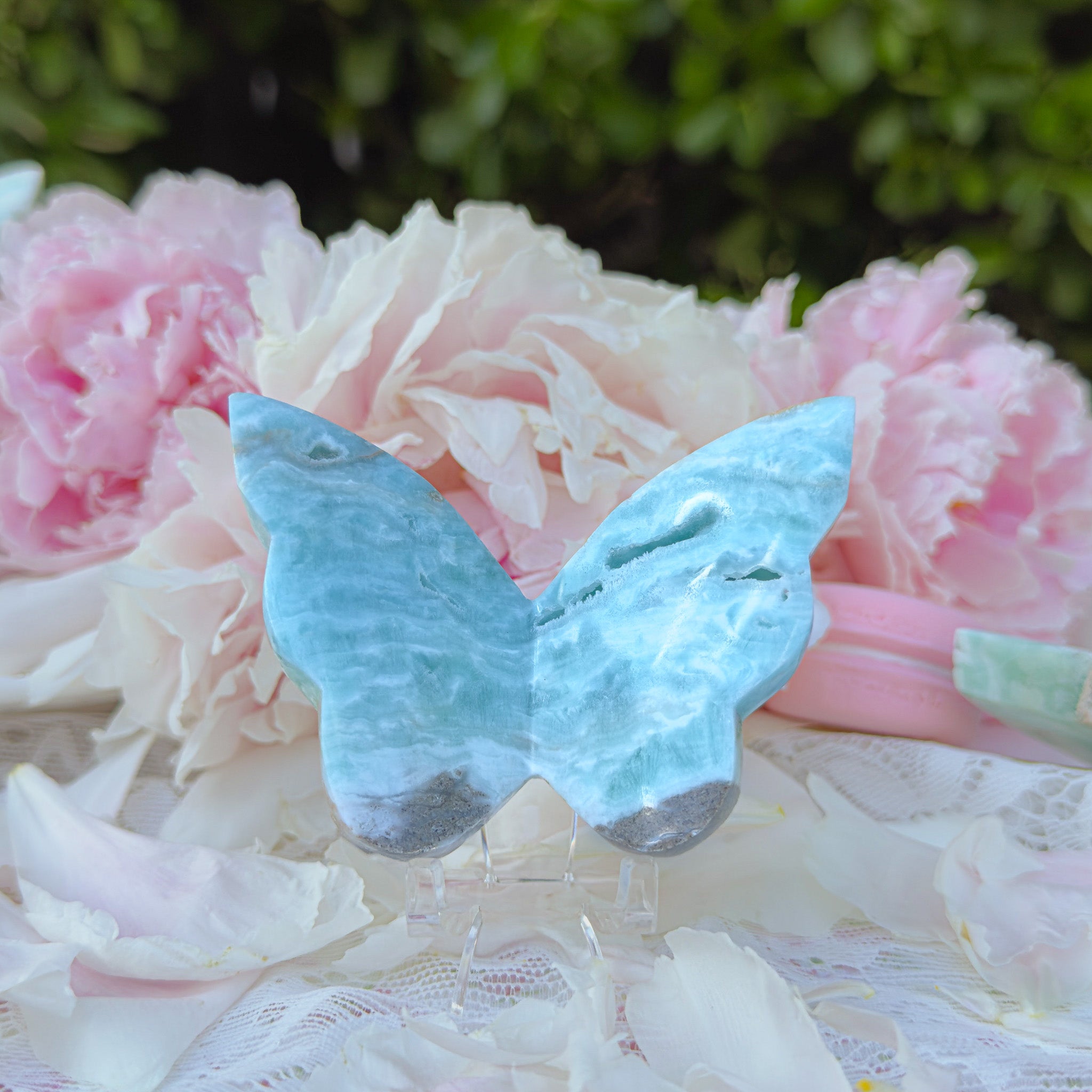 Blue Aragonite Butterfly (Choose Your Own)