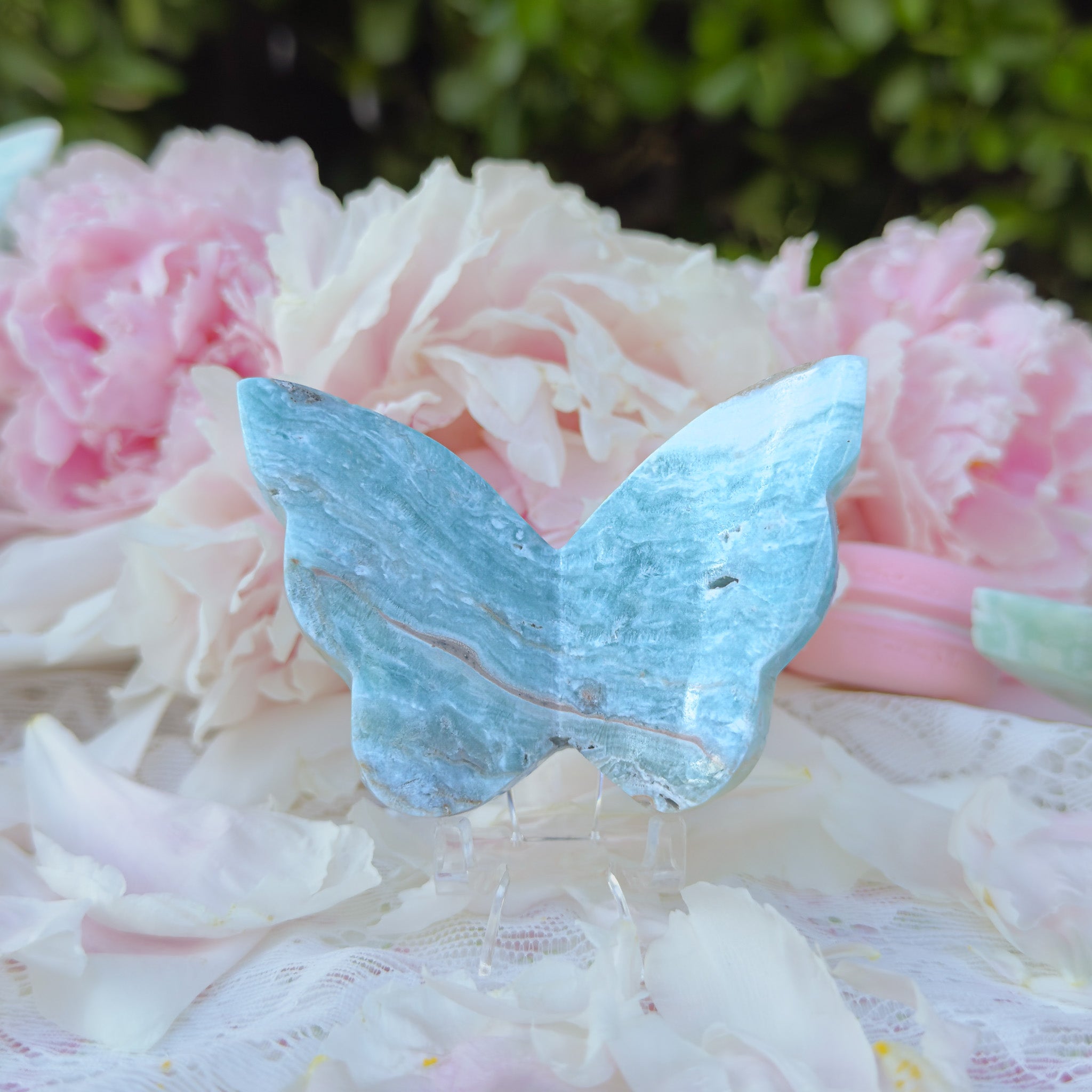 Blue Aragonite Butterfly (Choose Your Own)