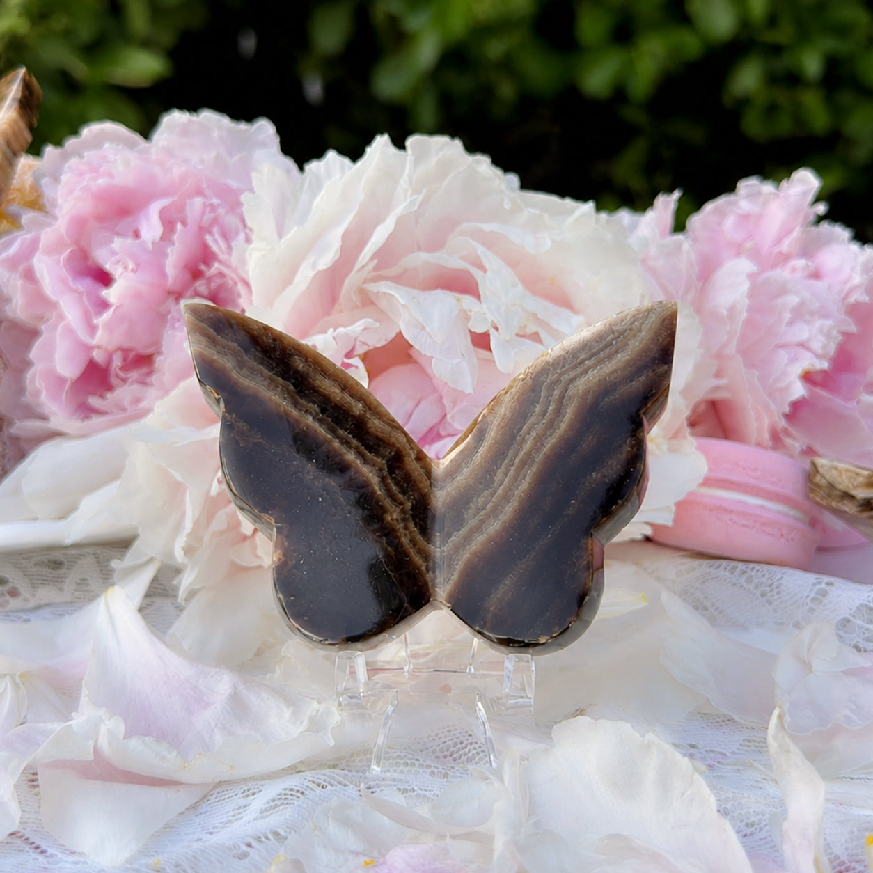 Chocolate Calcite Butterfly (Choose Your Own)
