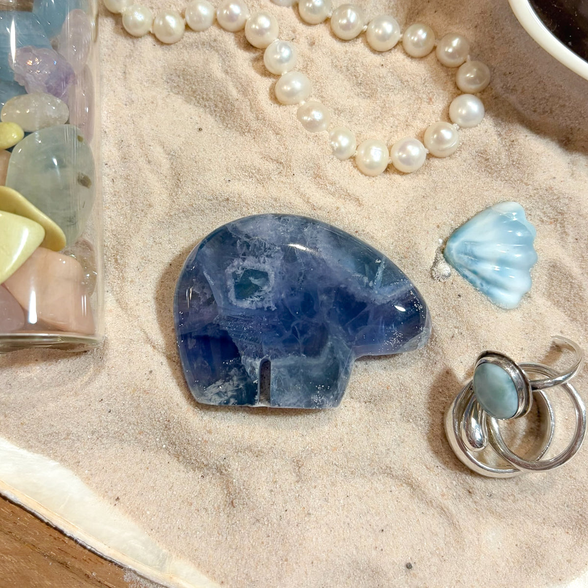 Durango Fluorite Mini Bear (Choose Your Own)