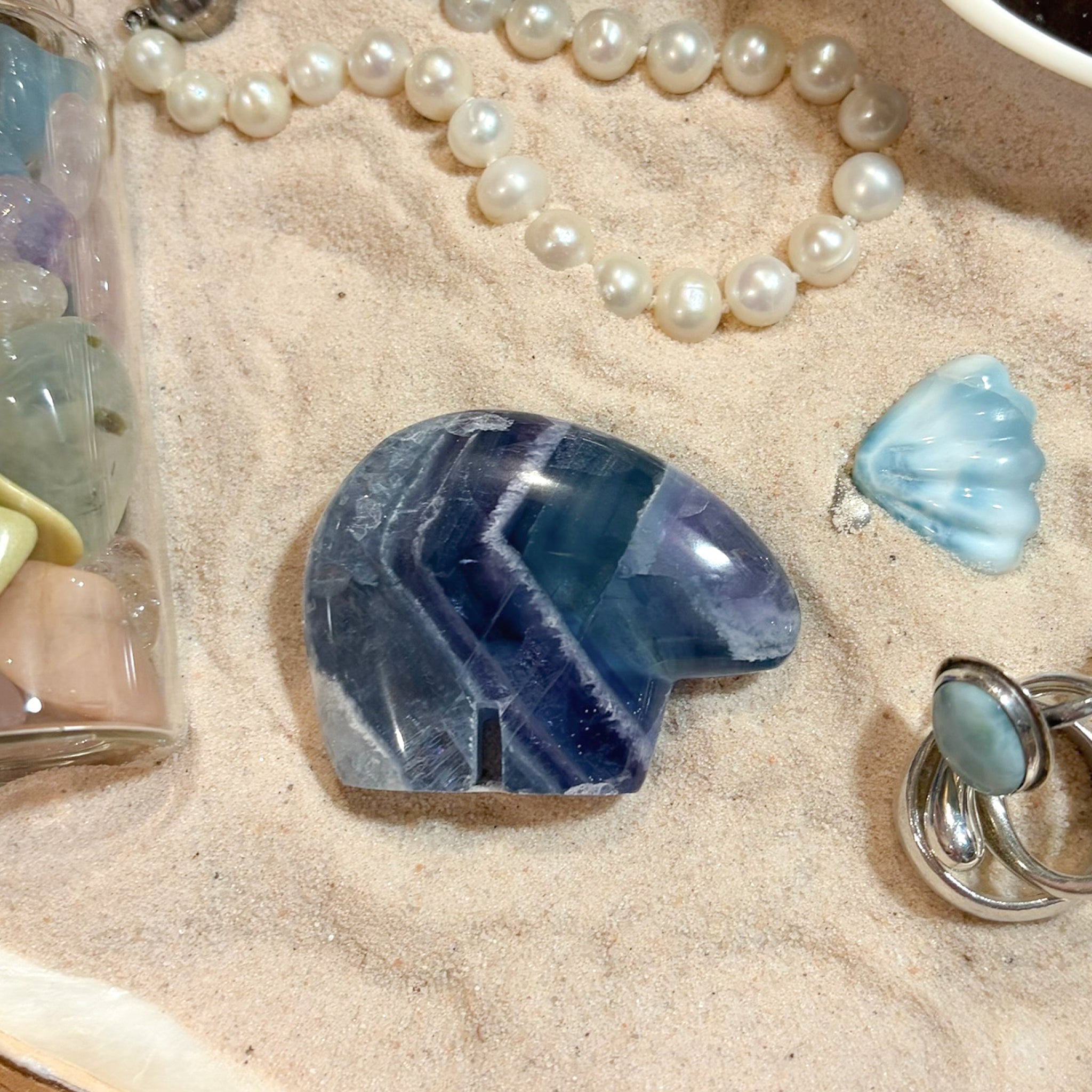 Durango Fluorite Mini Bear (Choose Your Own)