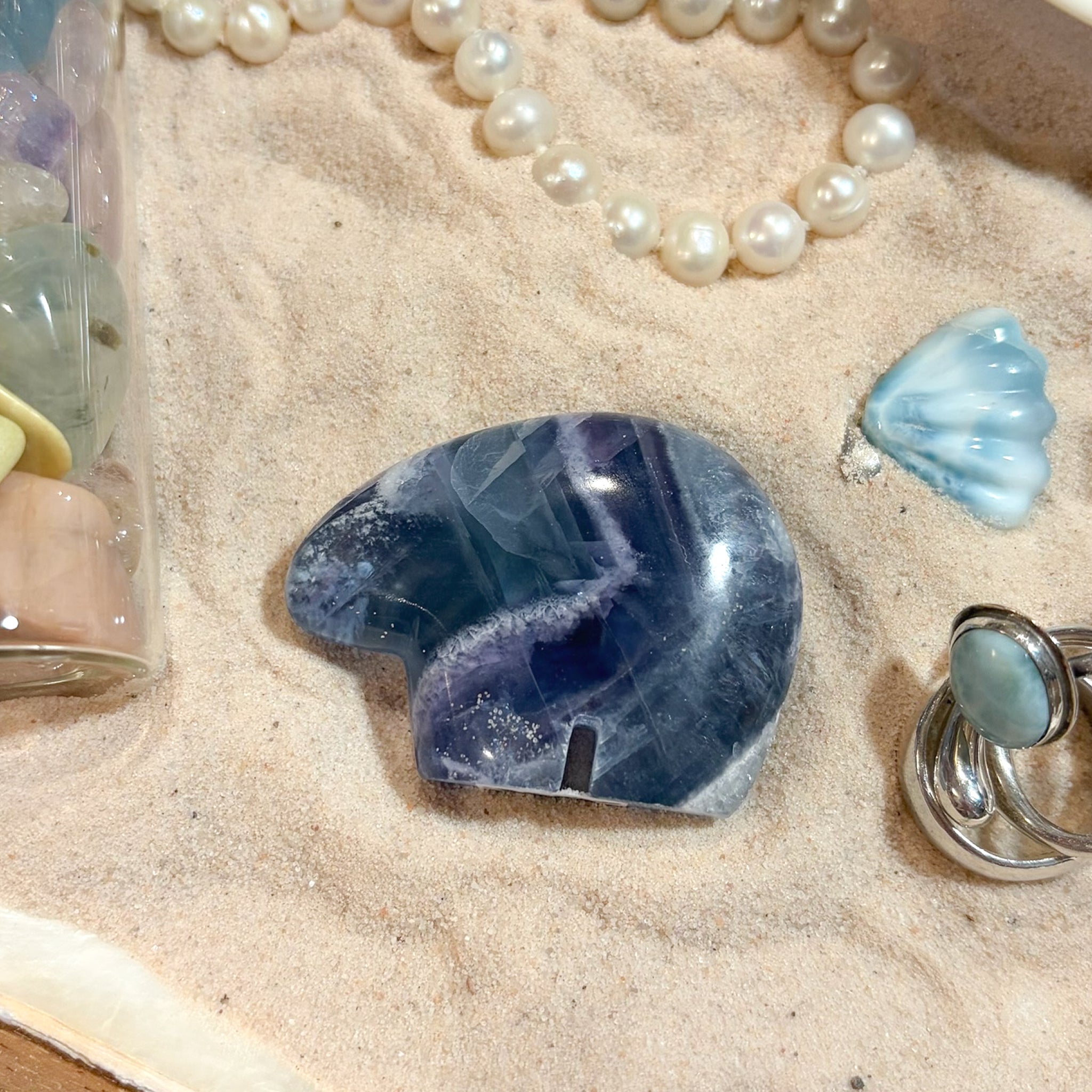 Durango Fluorite Mini Bear (Choose Your Own)