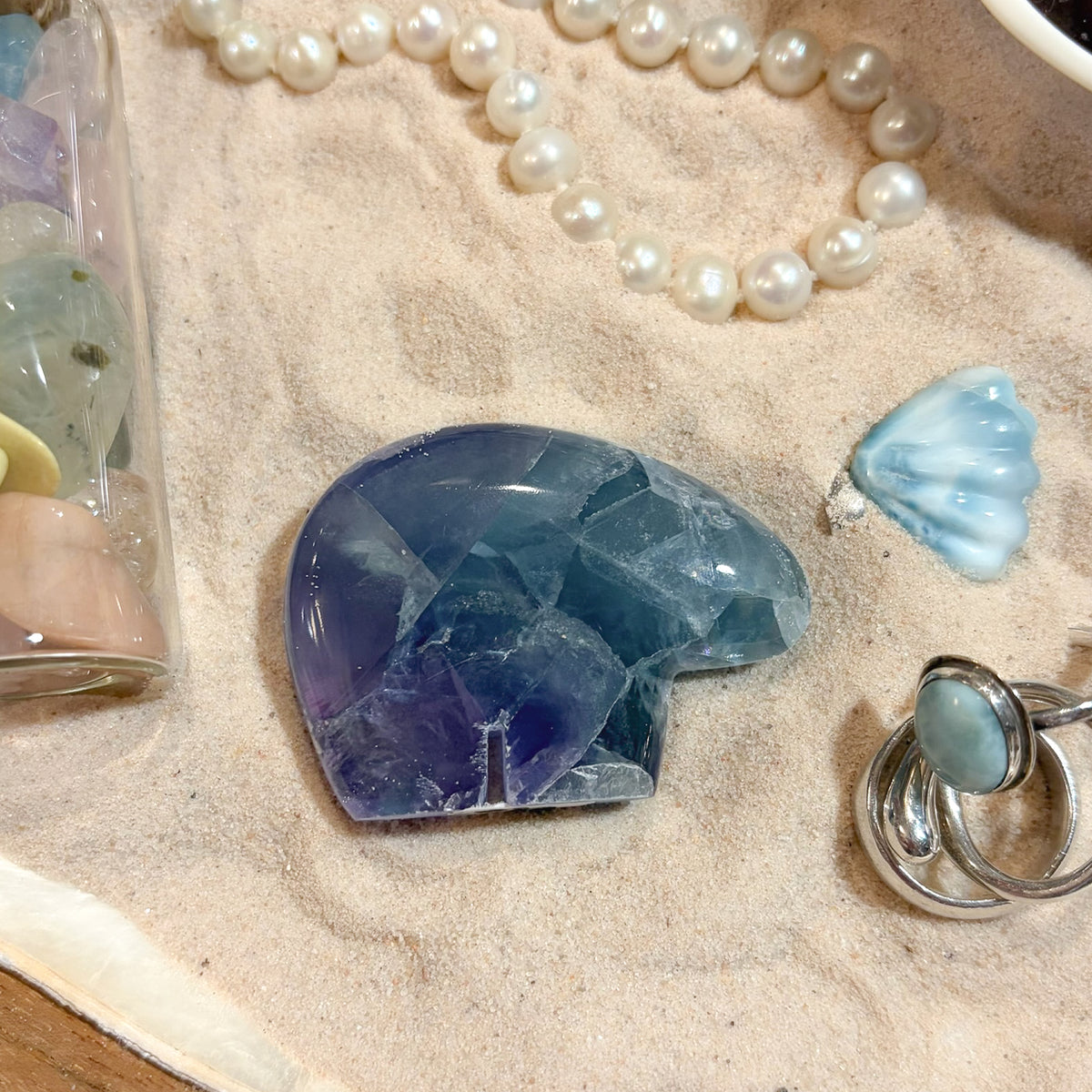 Durango Fluorite Mini Bear (Choose Your Own)
