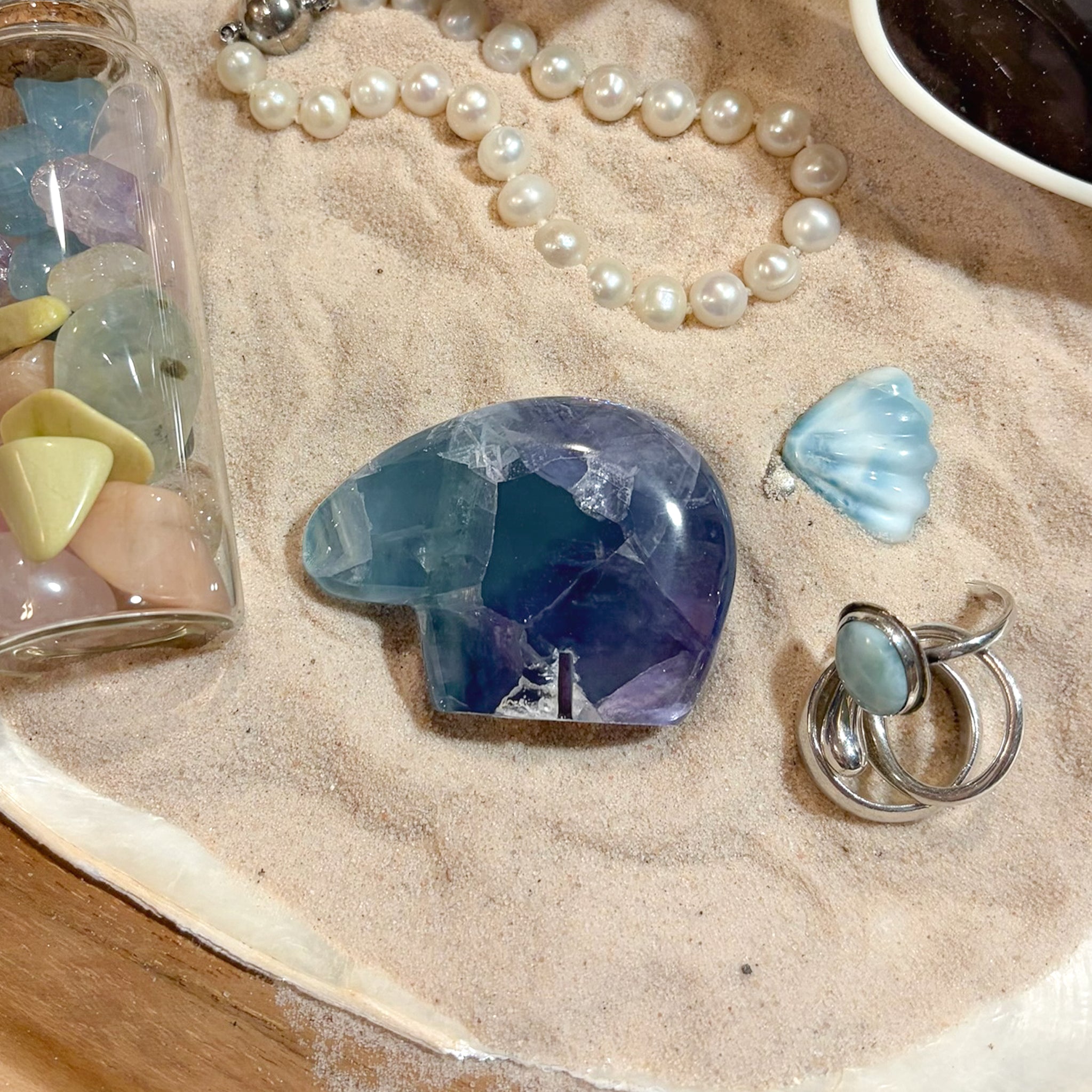 Durango Fluorite Mini Bear (Choose Your Own)