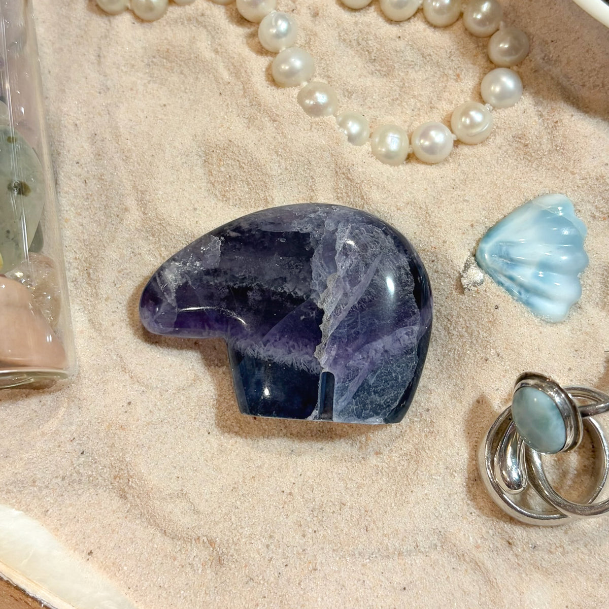 Durango Fluorite Mini Bear (Choose Your Own)