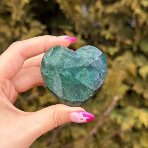 Durango Fluorite Heart A