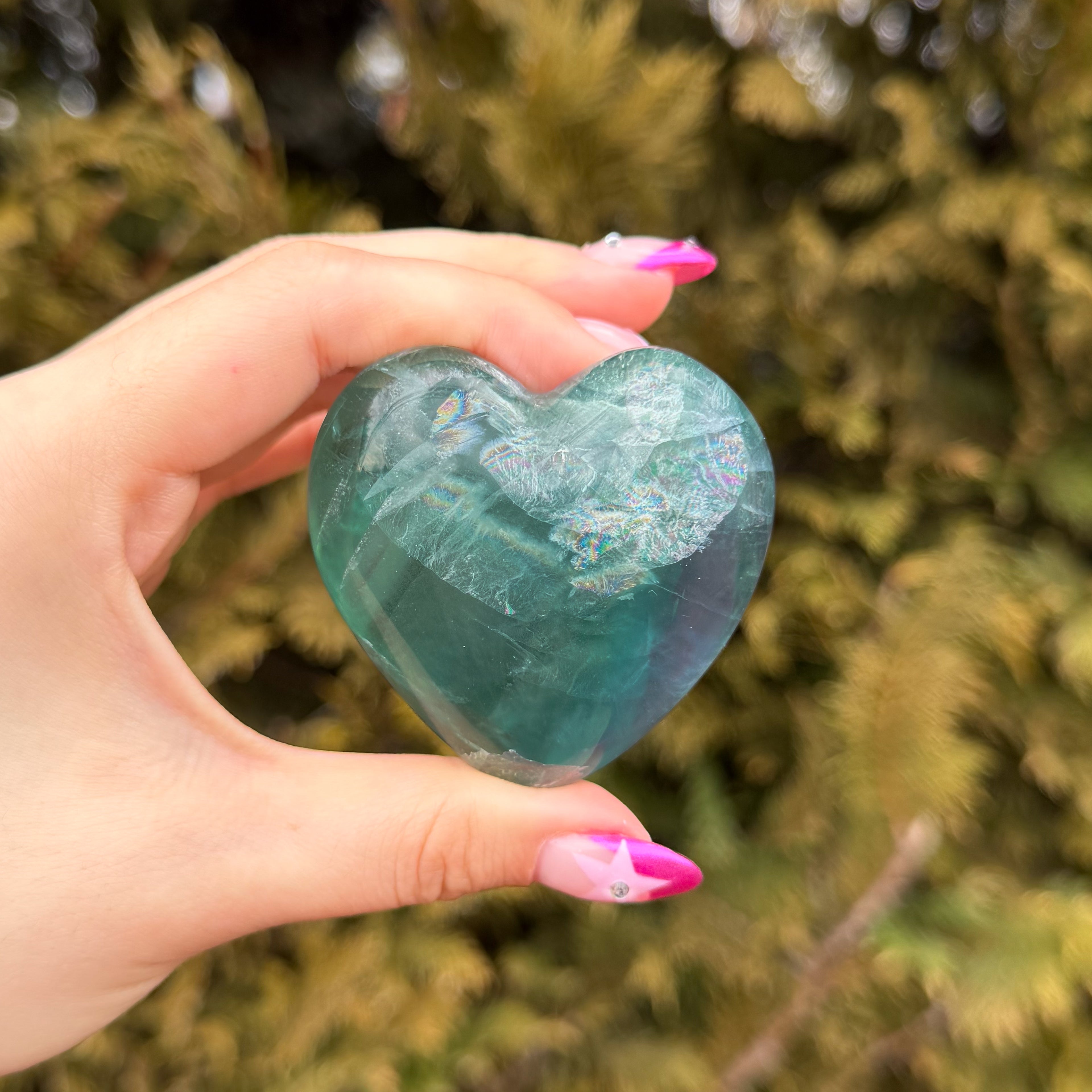 Durango Fluorite Heart B