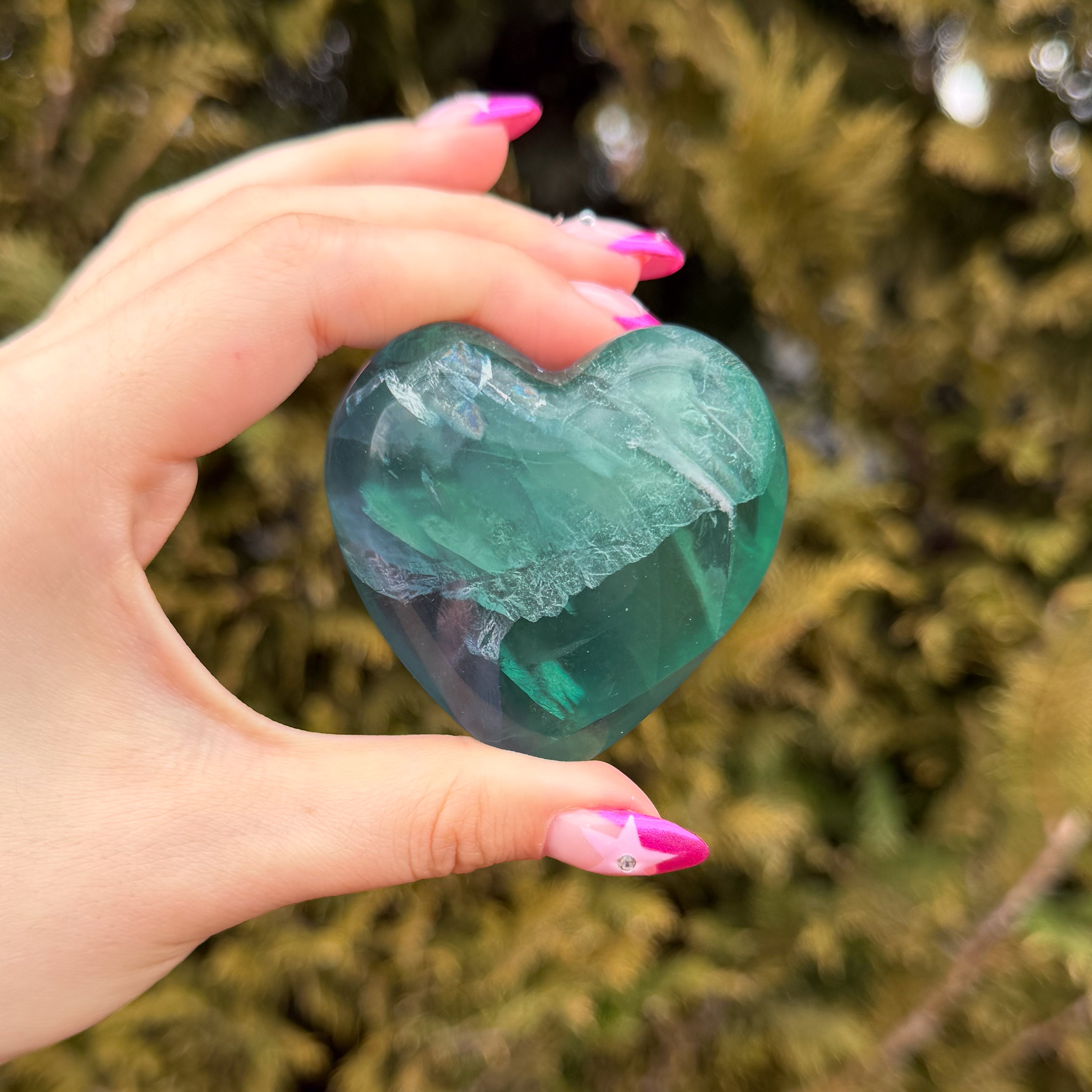 Durango Fluorite Heart B