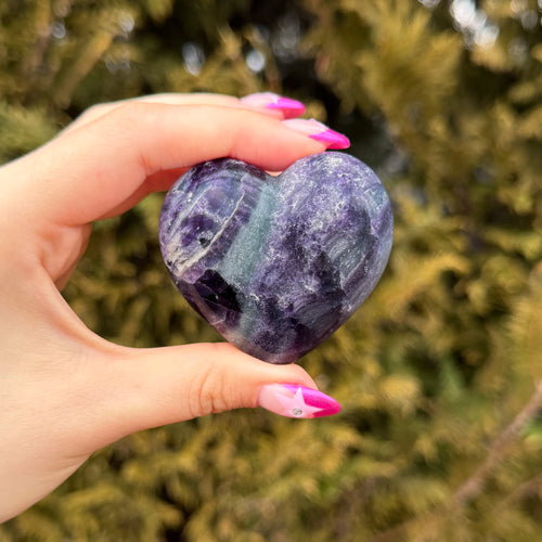 Durango Fluorite Heart C
