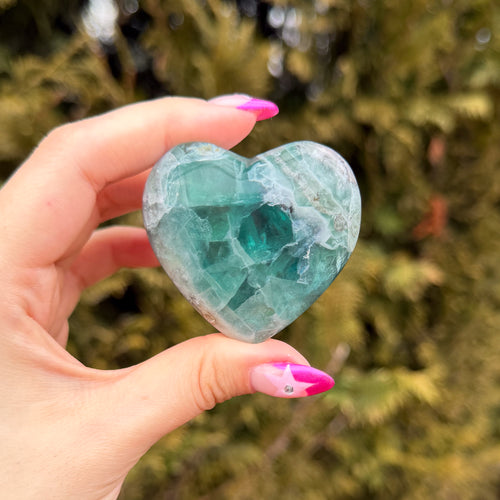 Durango Fluorite Heart D