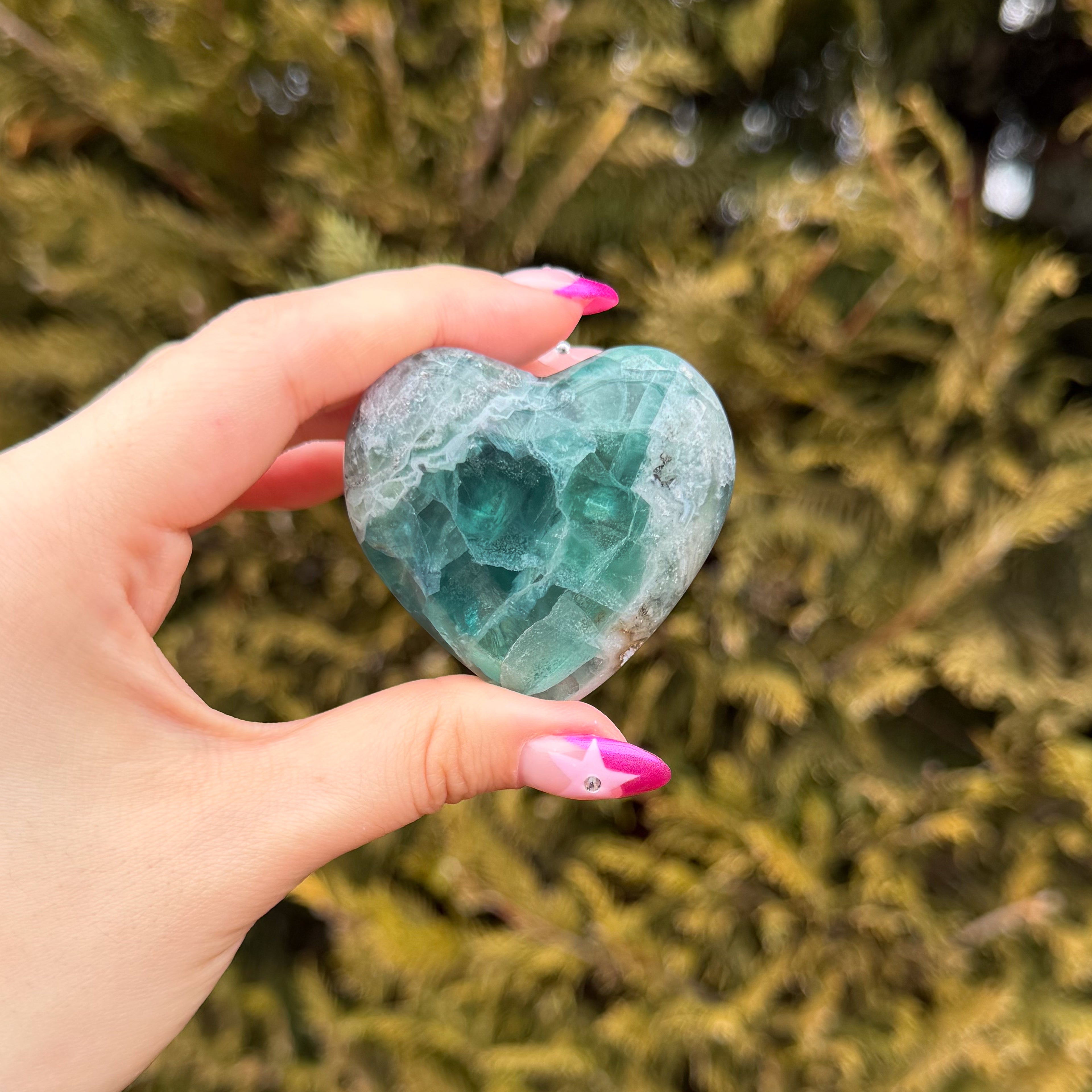 Durango Fluorite Heart D