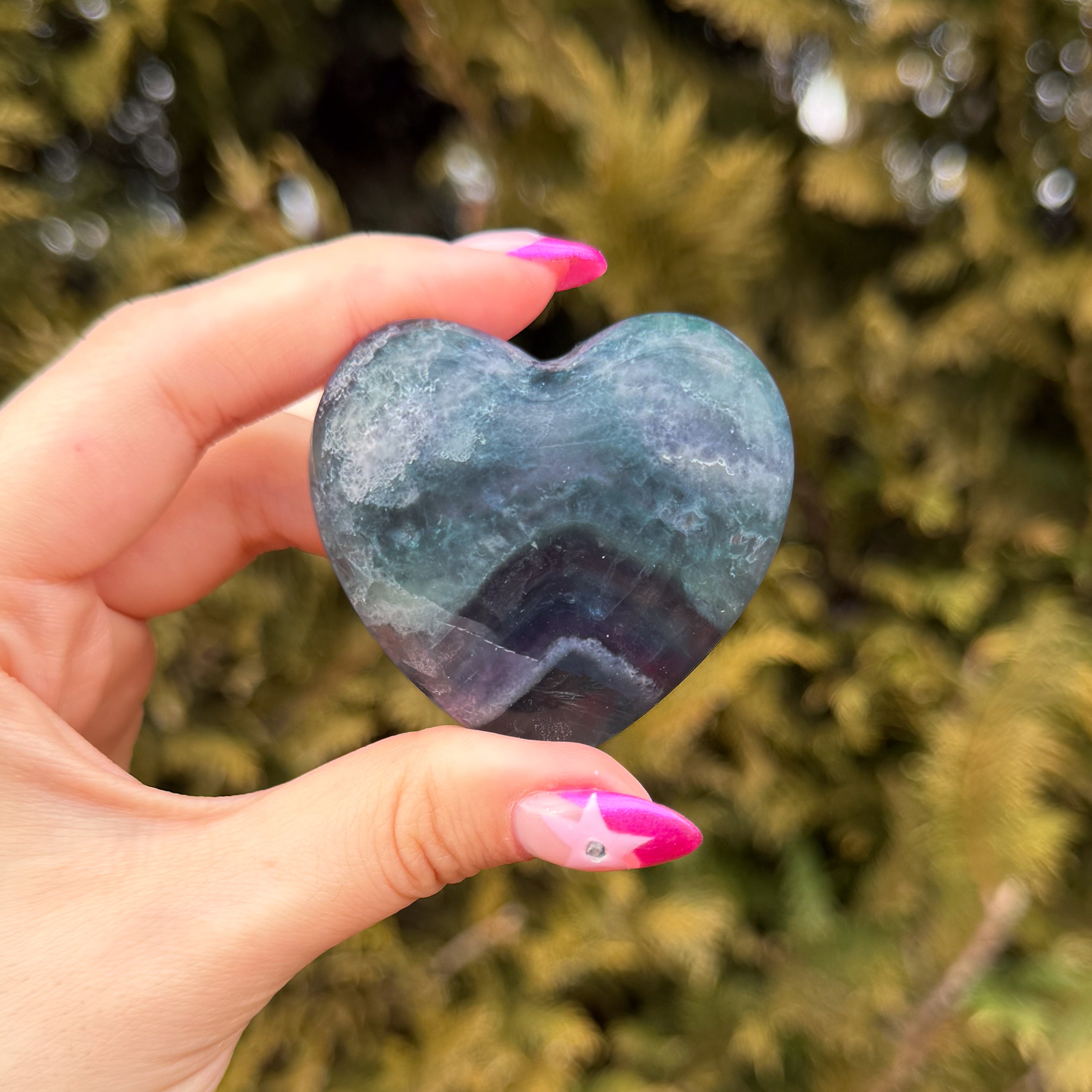 Durango Fluorite Heart F
