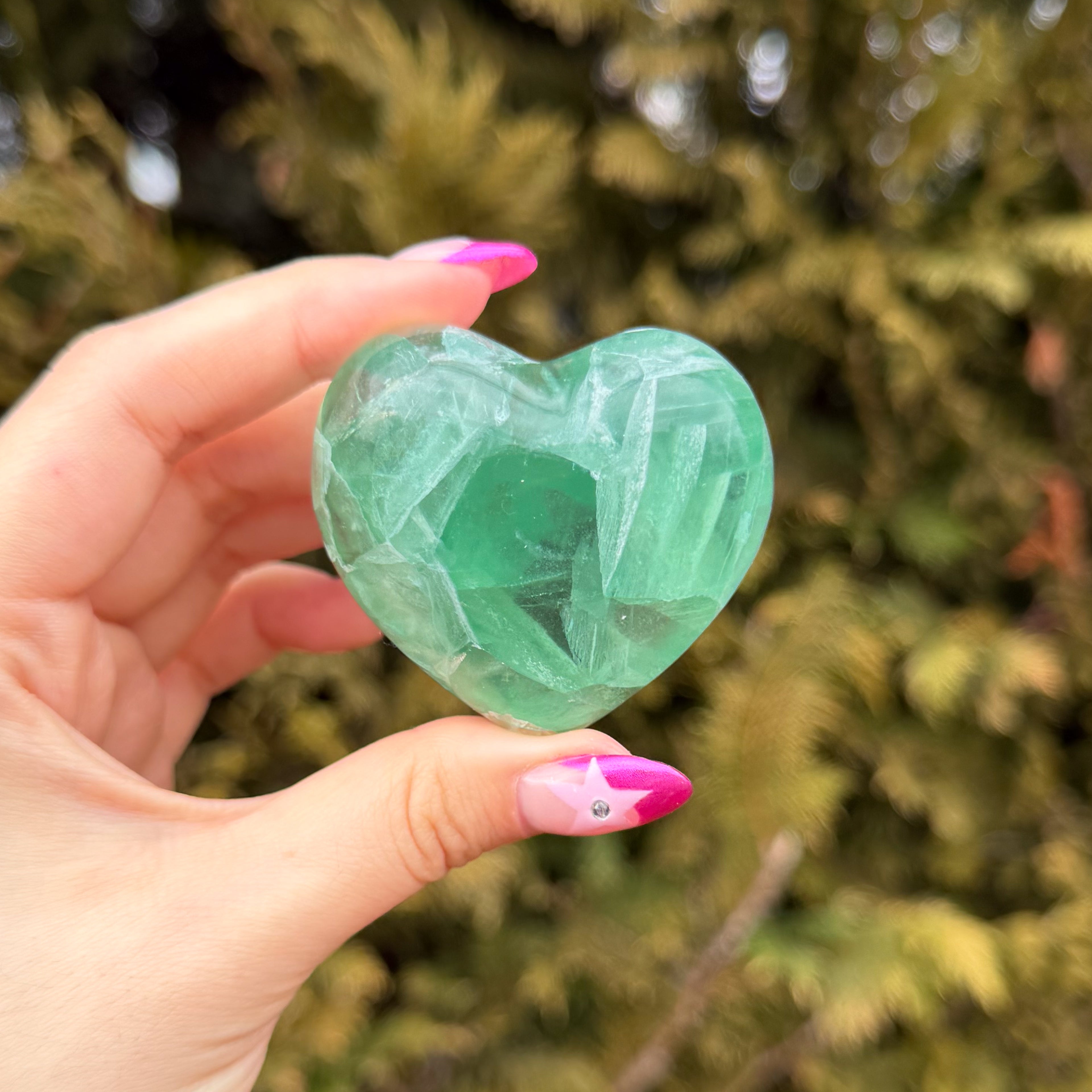 Durango Fluorite Heart H