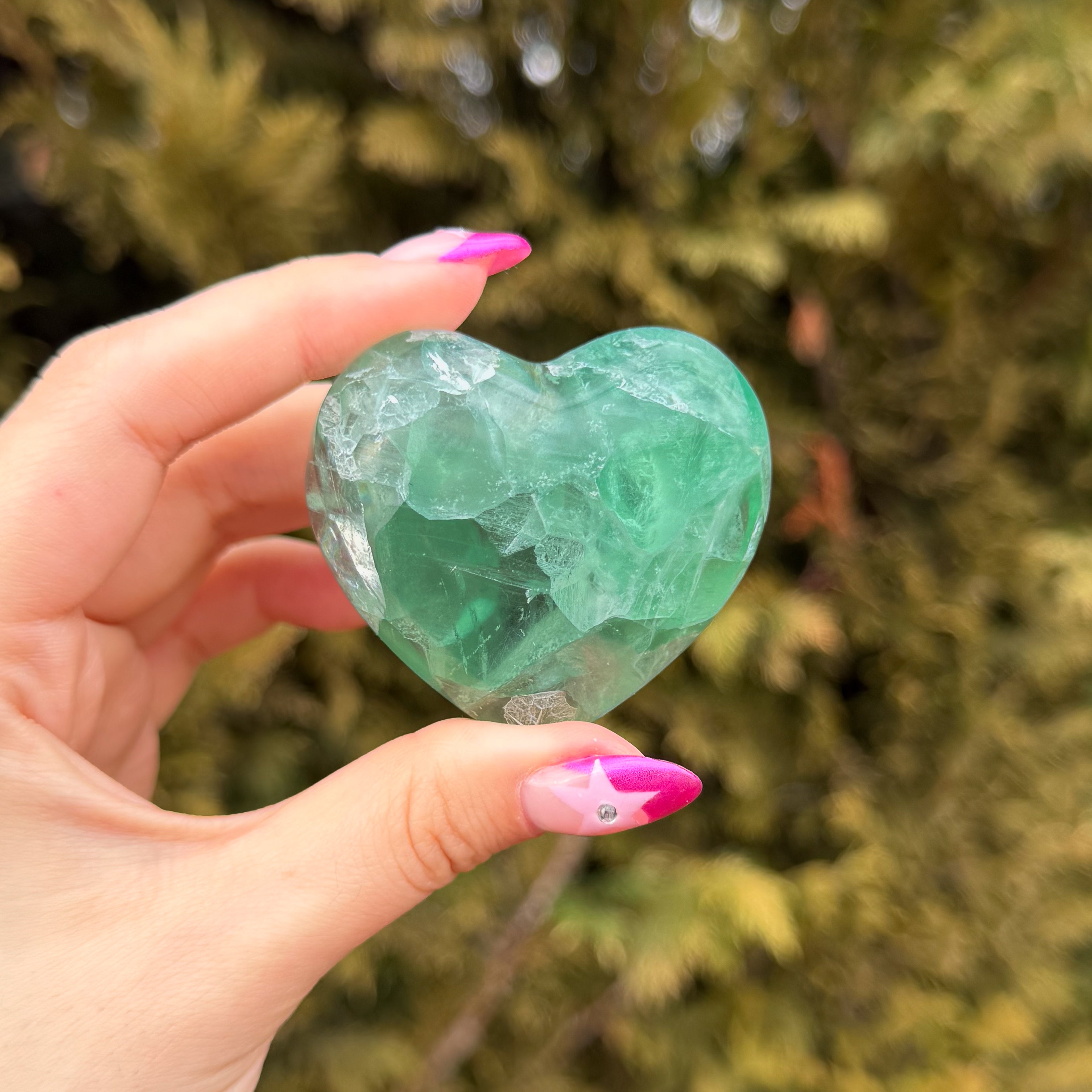 Durango Fluorite Heart H