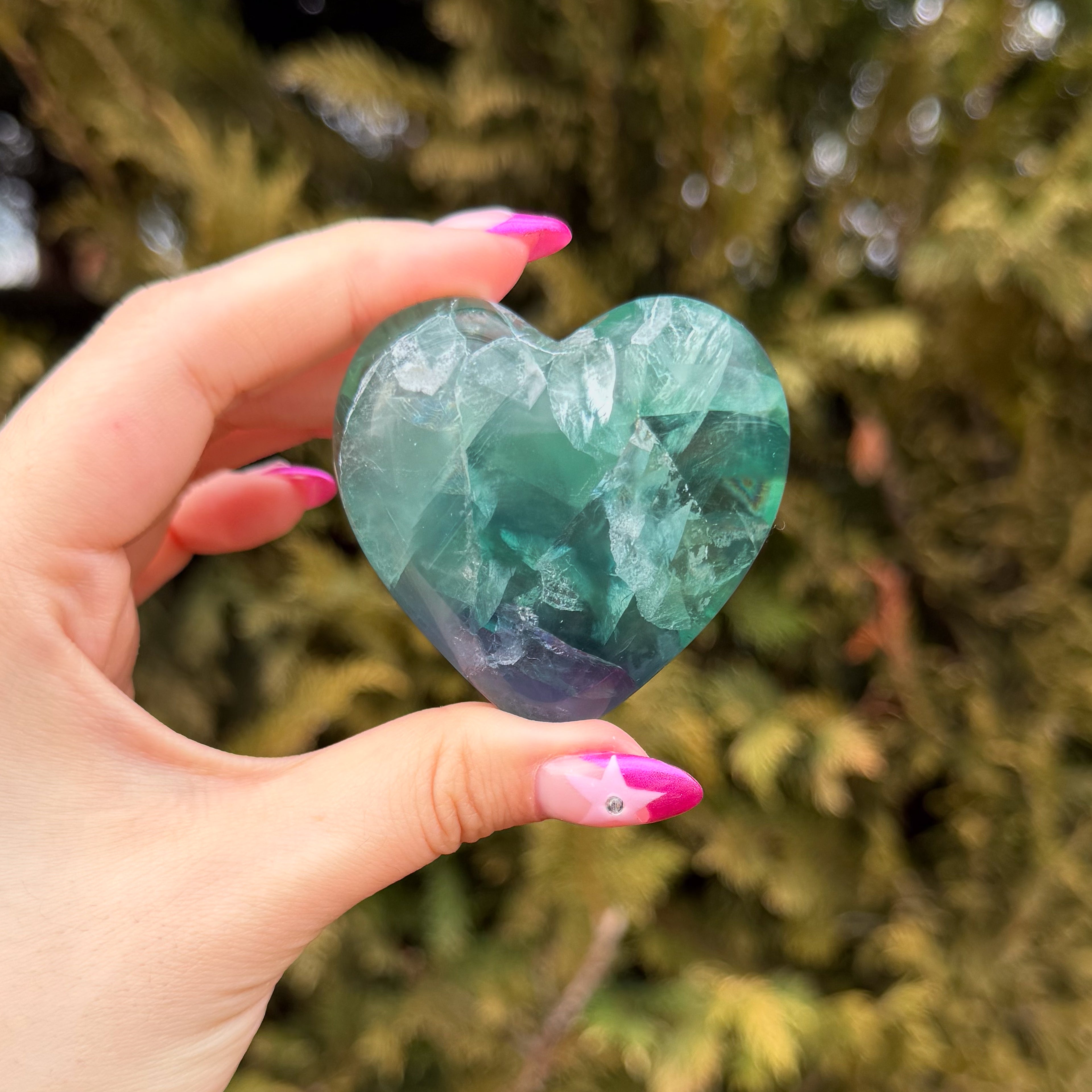 Durango Fluorite Heart I