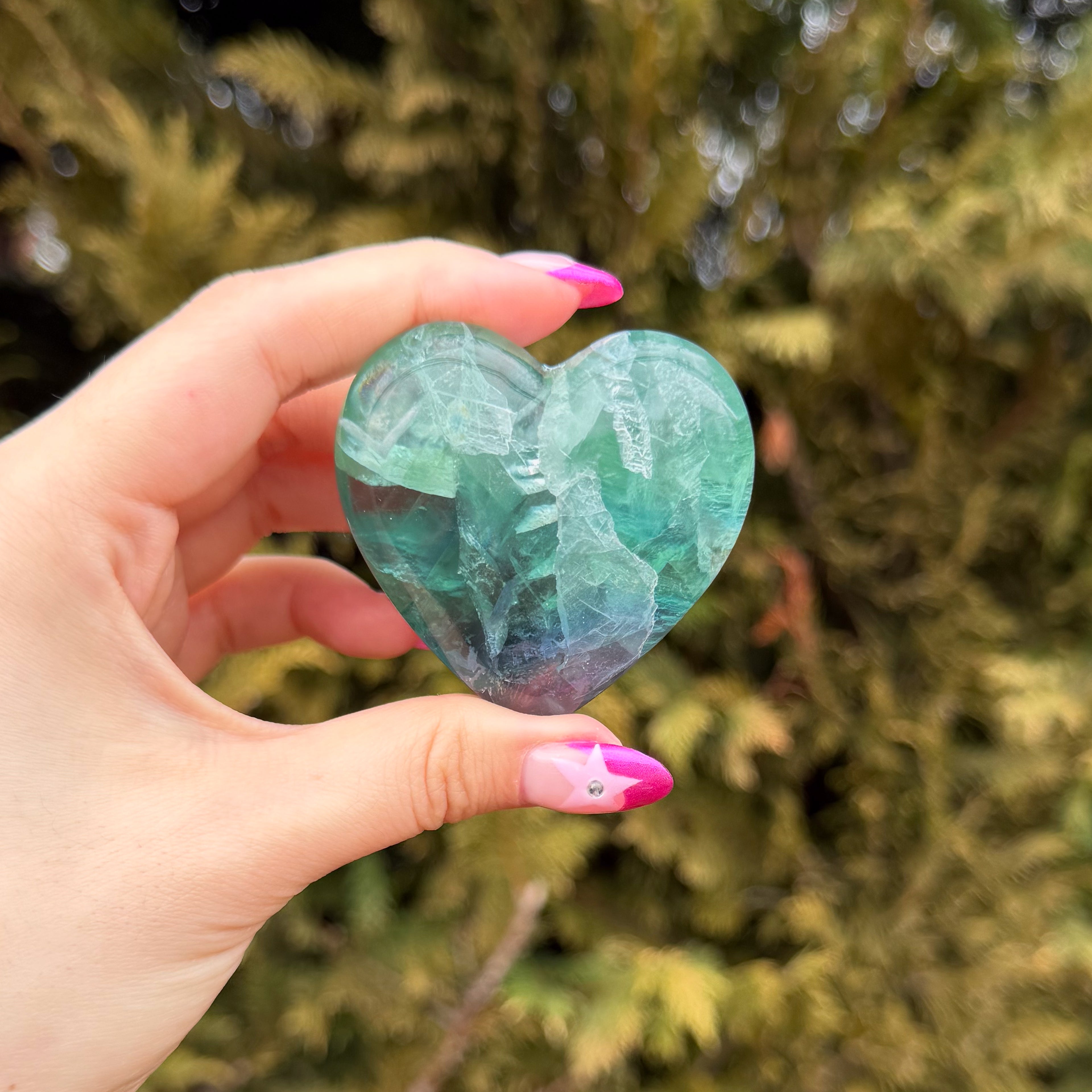 Durango Fluorite Heart I