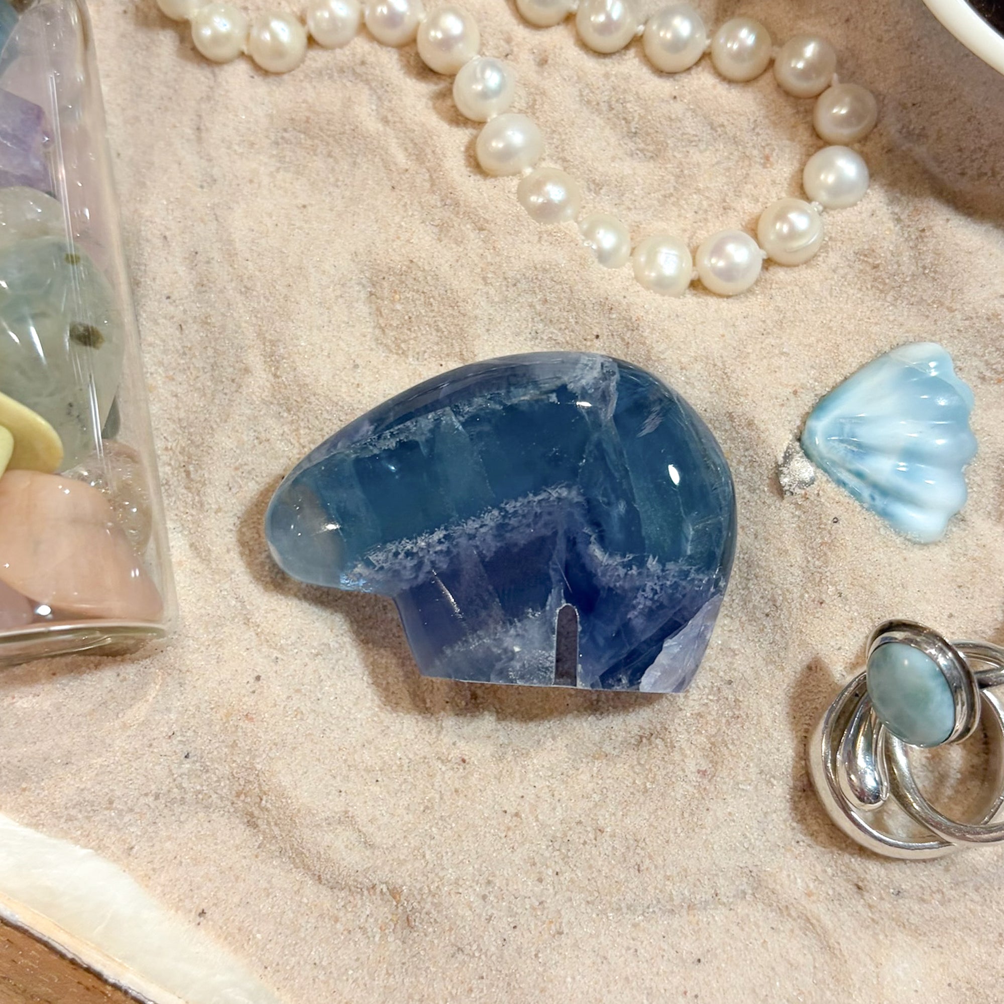 Durango Fluorite Mini Bear (Choose Your Own)