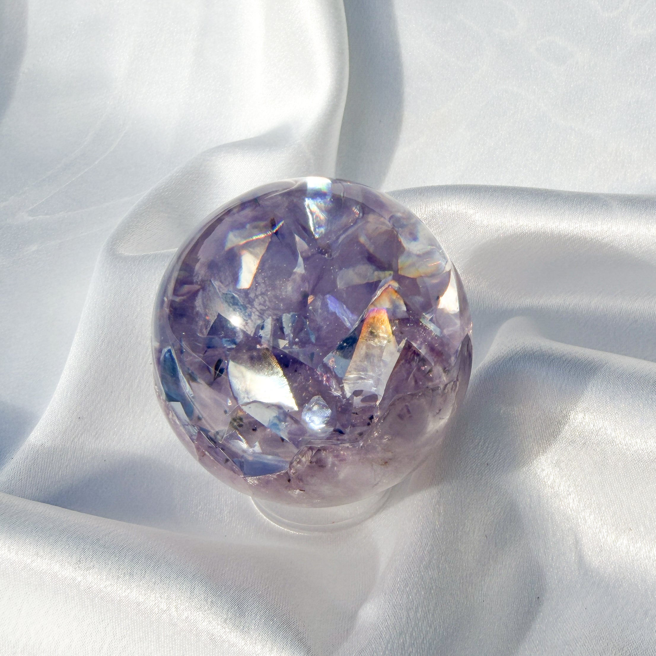 Aura Amethyst in Resin A (Small)
