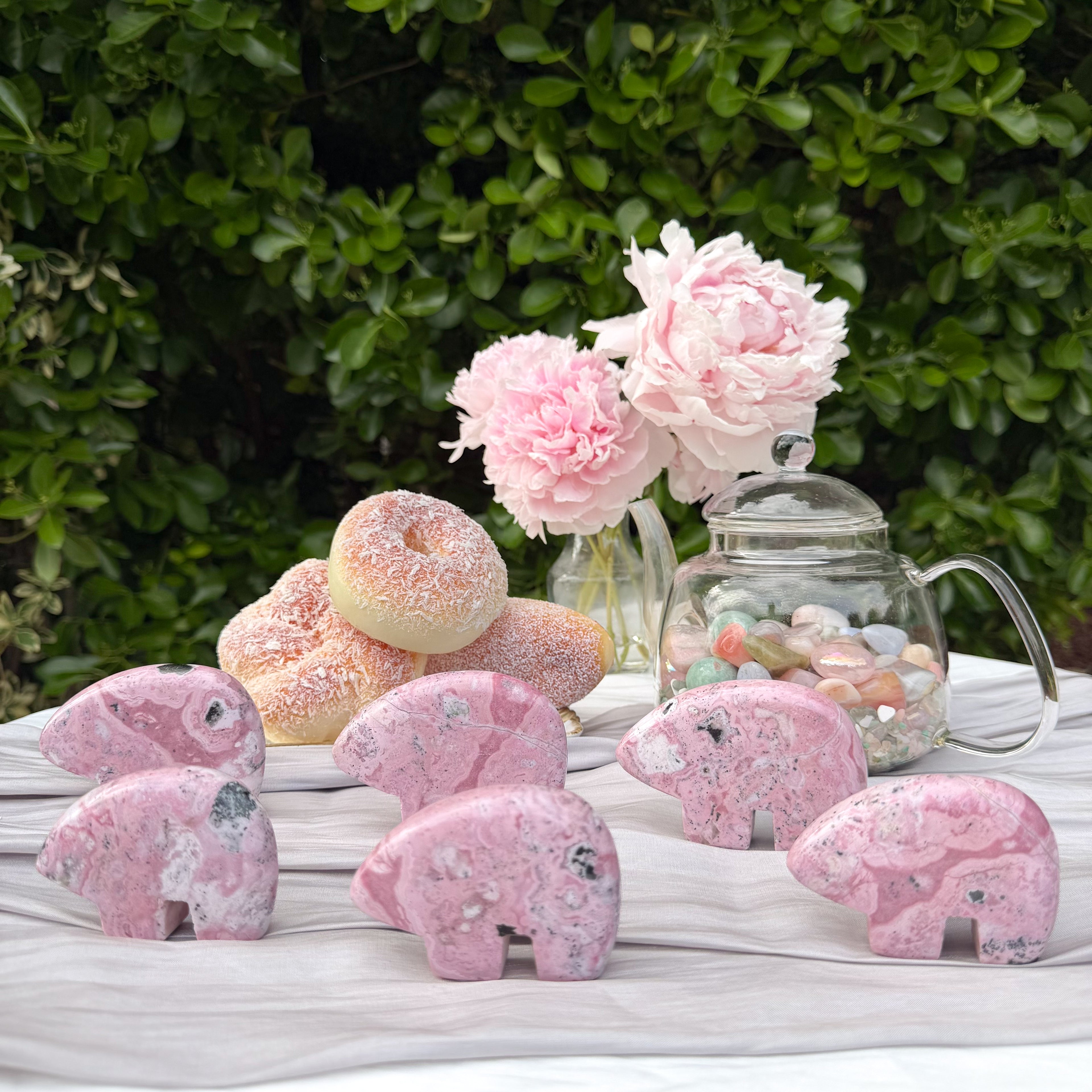Rhodonite Bear (Choose Your Own)