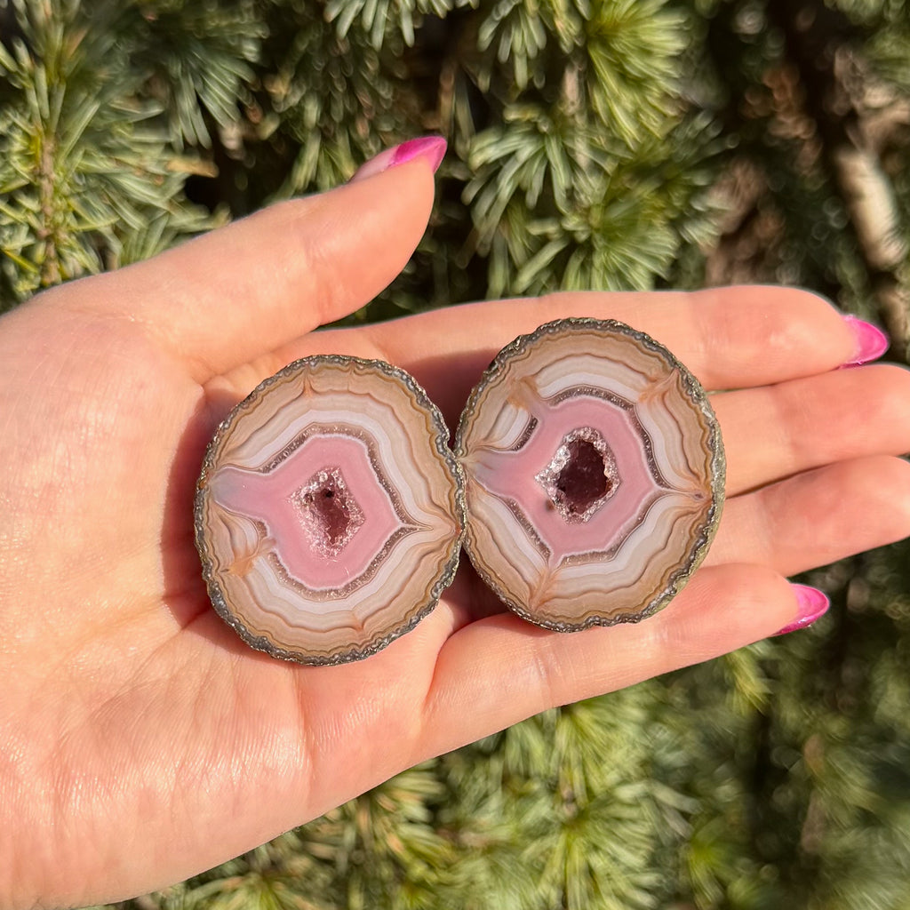 Zhanguo Agate Pair B