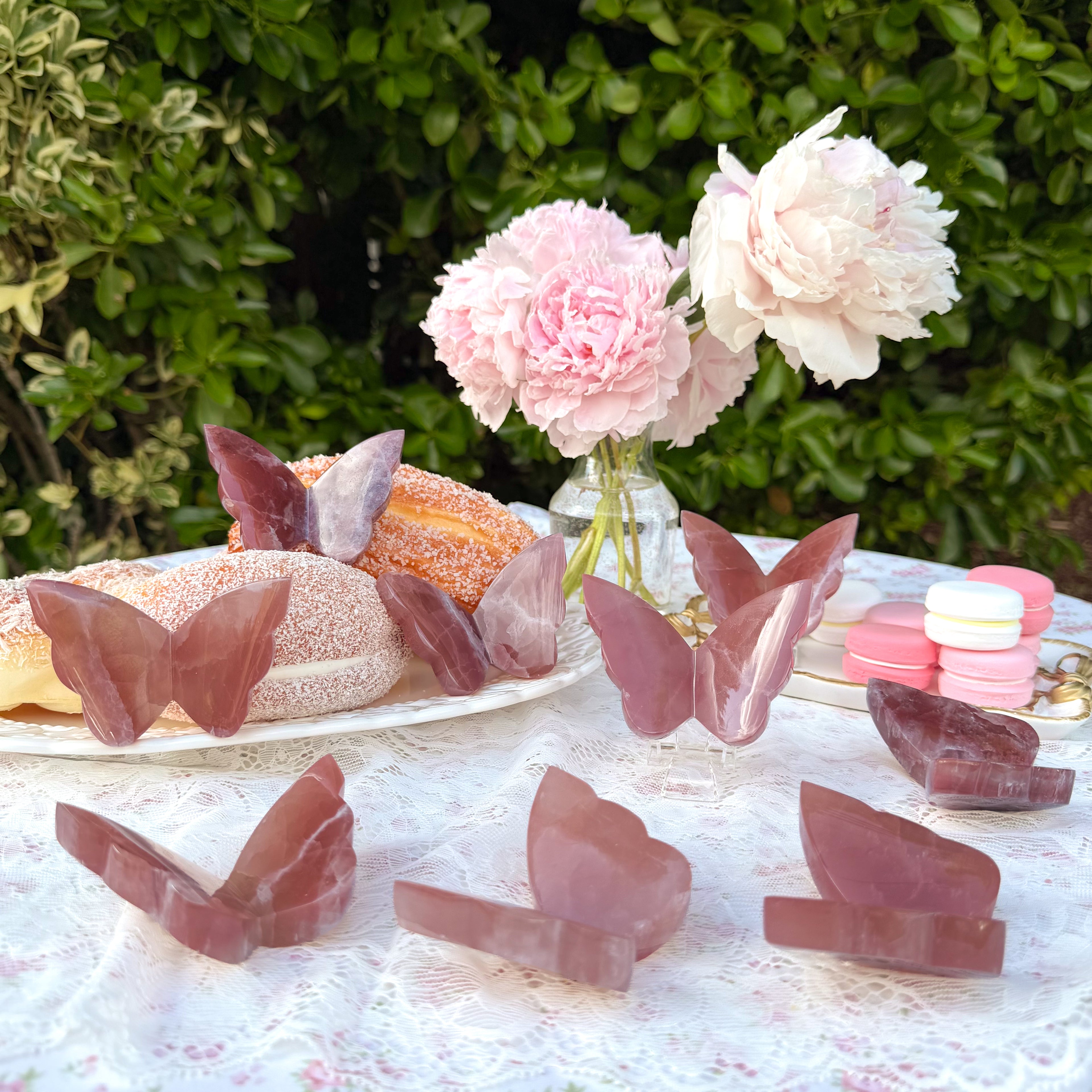 Rose Calcite Butterfly (Choose Your Own)