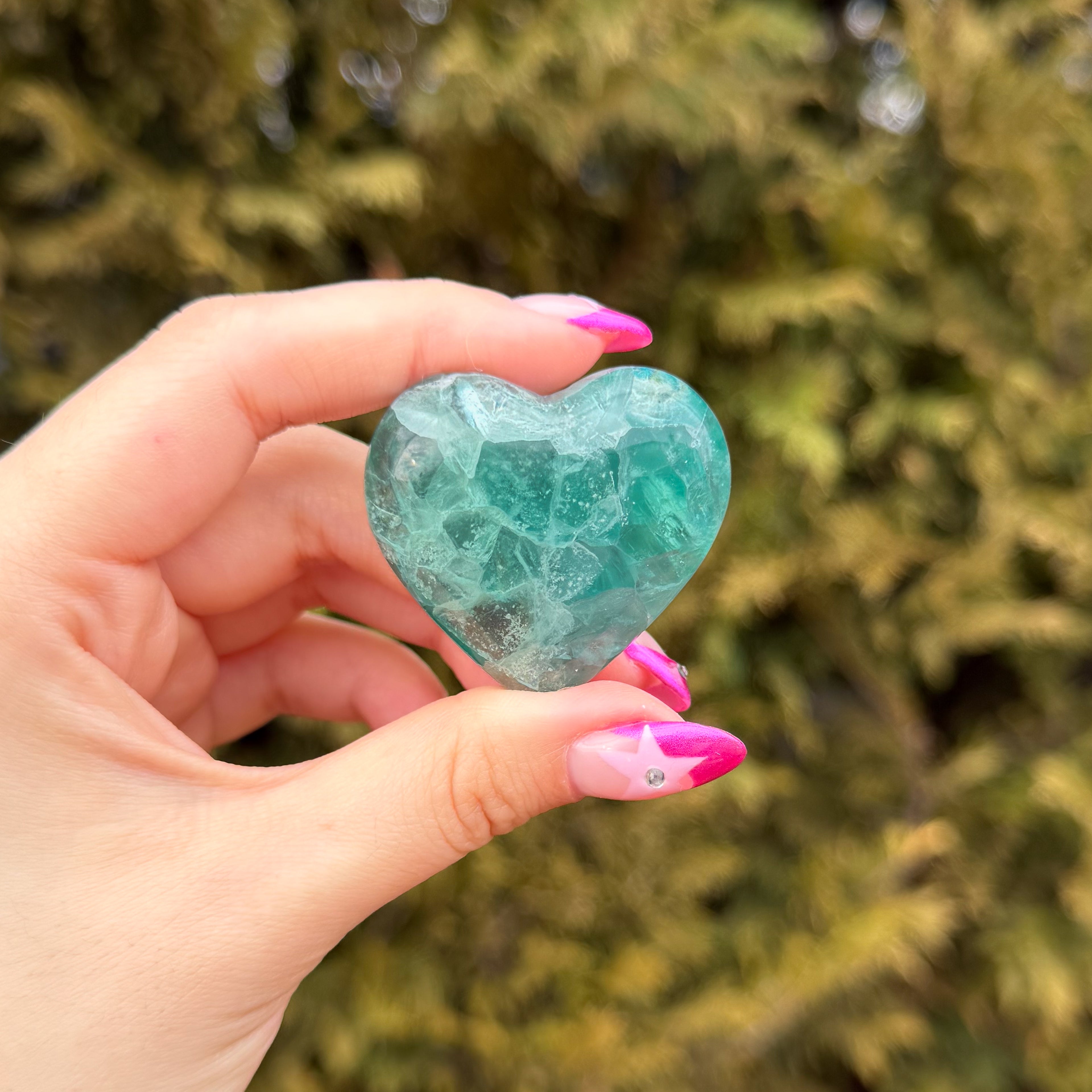 Durango Fluorite Mini Heart A