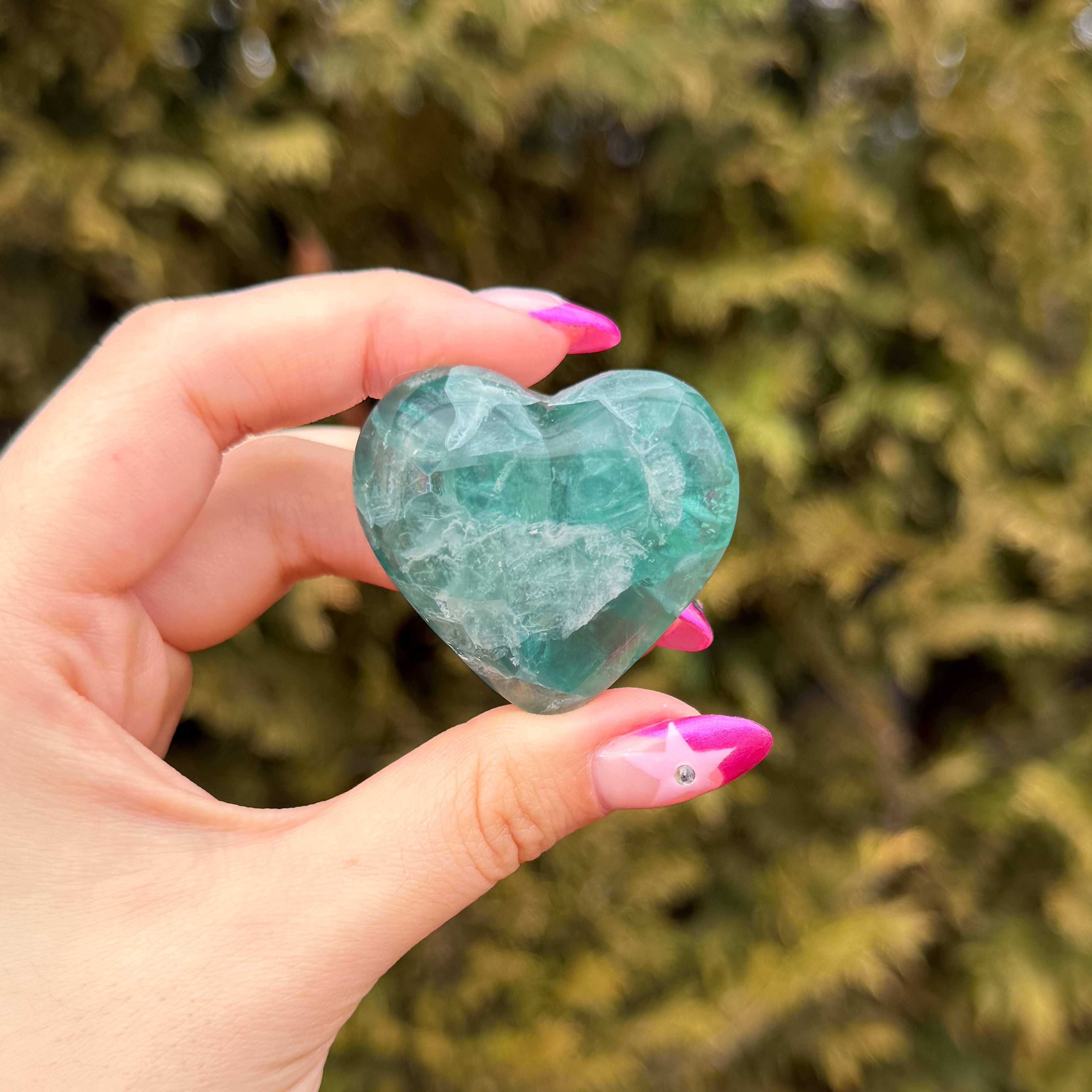 Durango Fluorite Mini Heart A