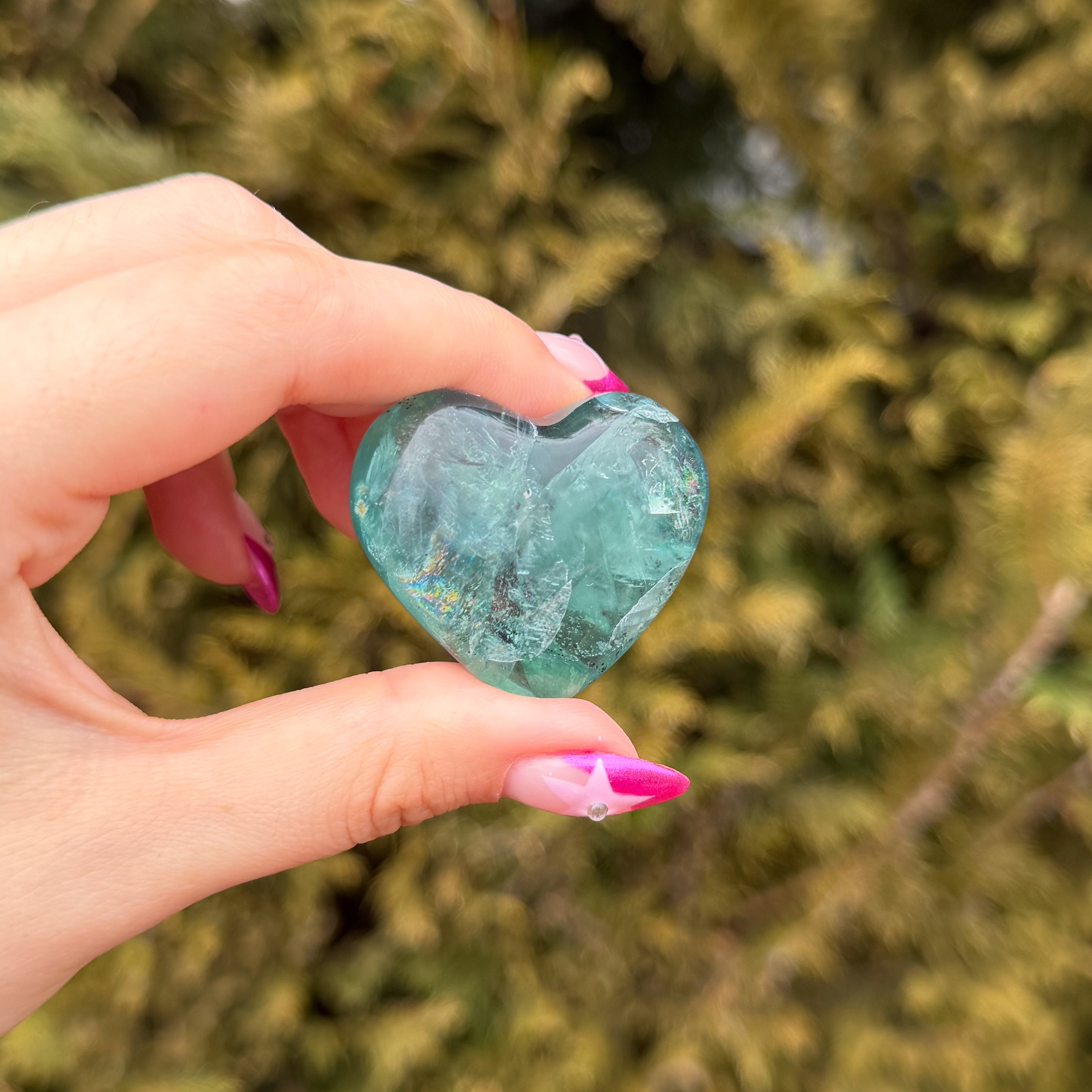Durango Fluorite Mini Heart B