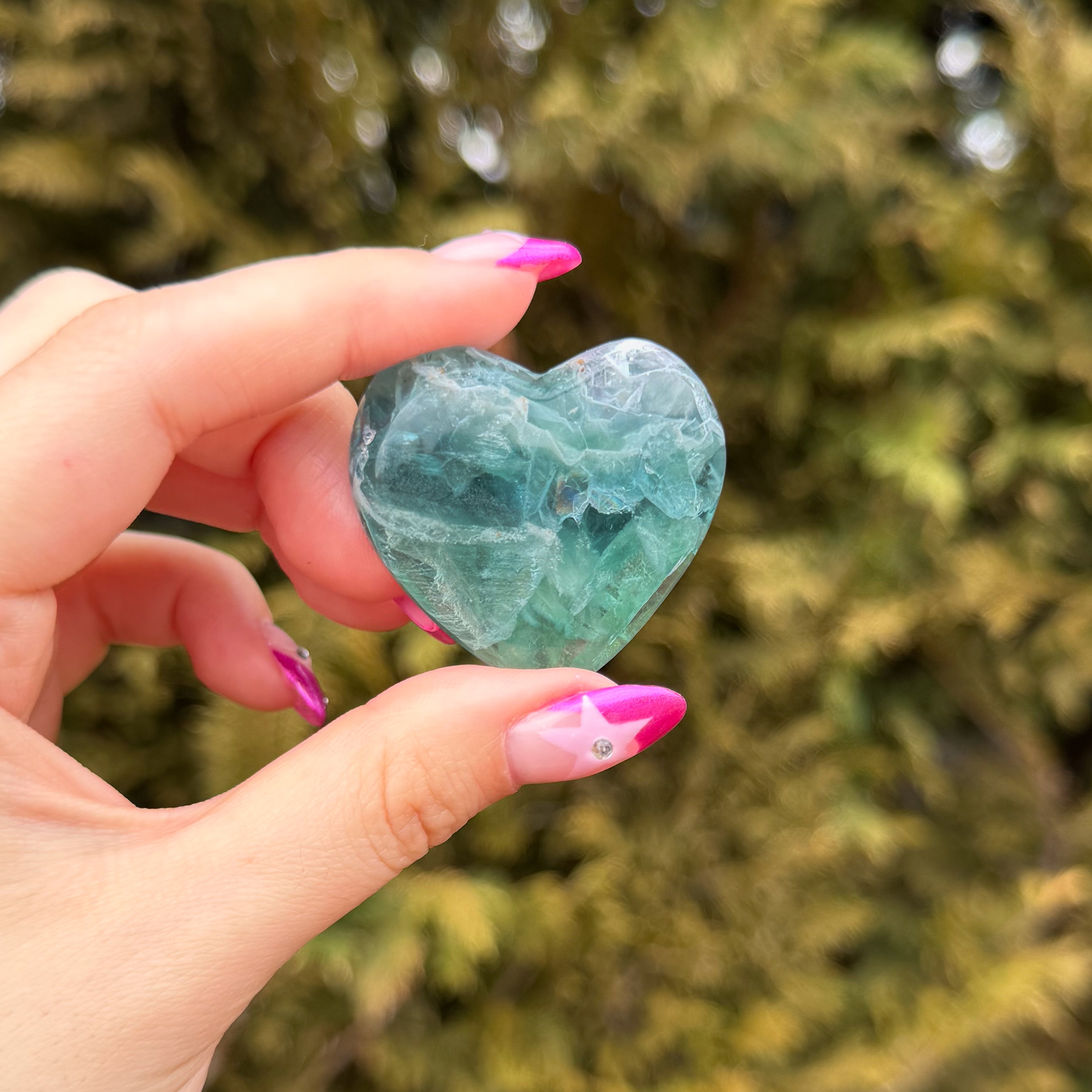 Durango Fluorite Mini Heart E