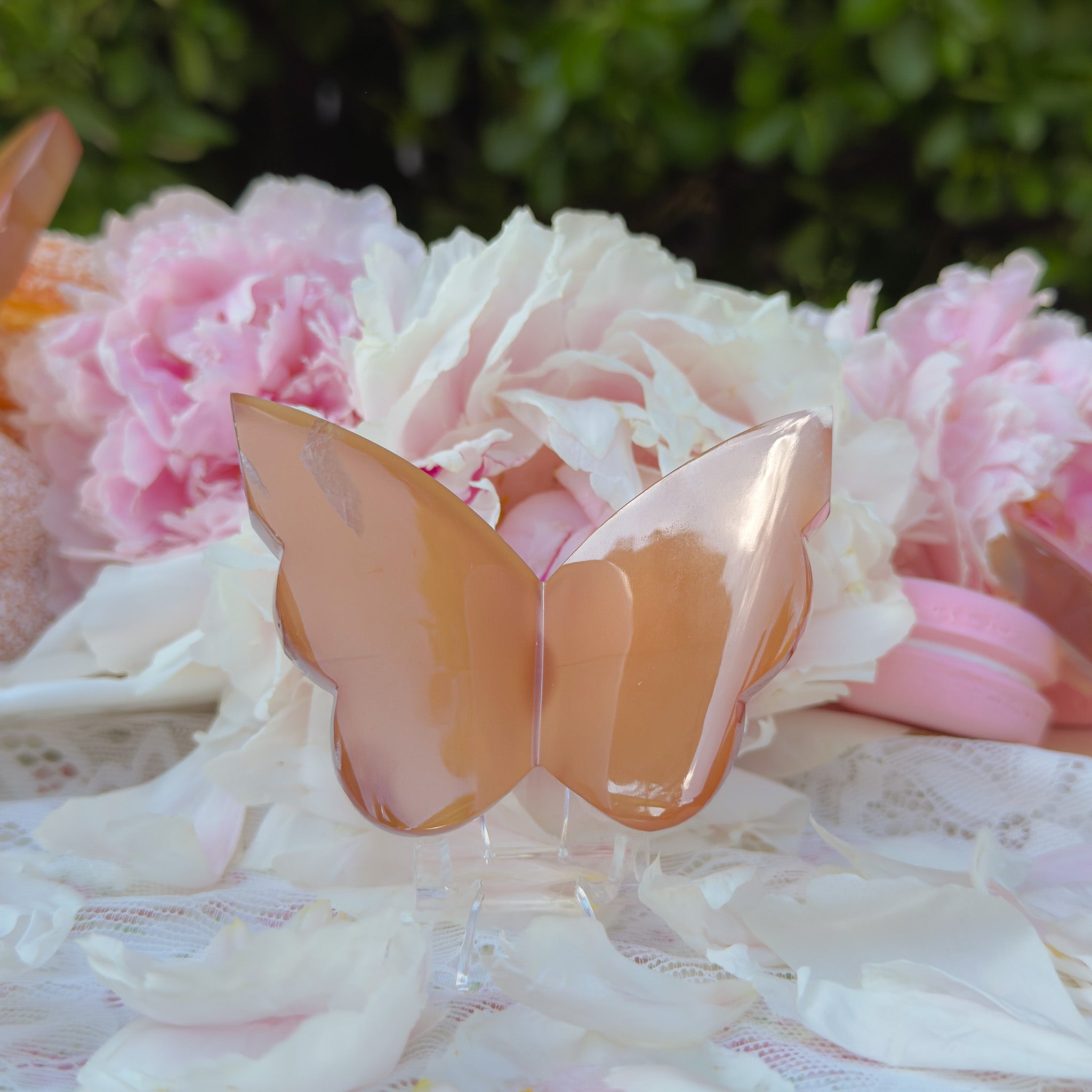 Honey Calcite Butterfly (Choose Your Own)