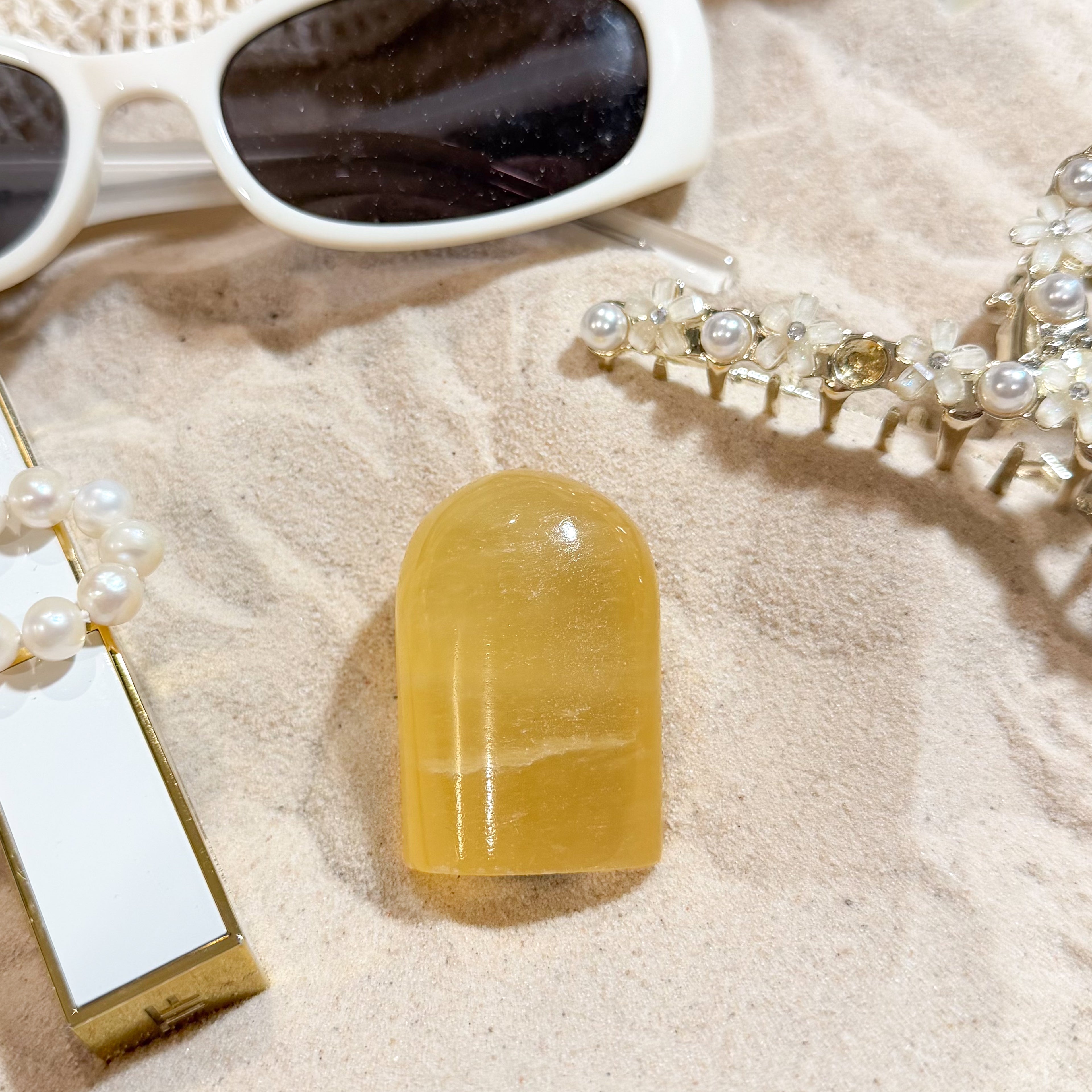 Honey Calcite Free Form (Choose Your Own)