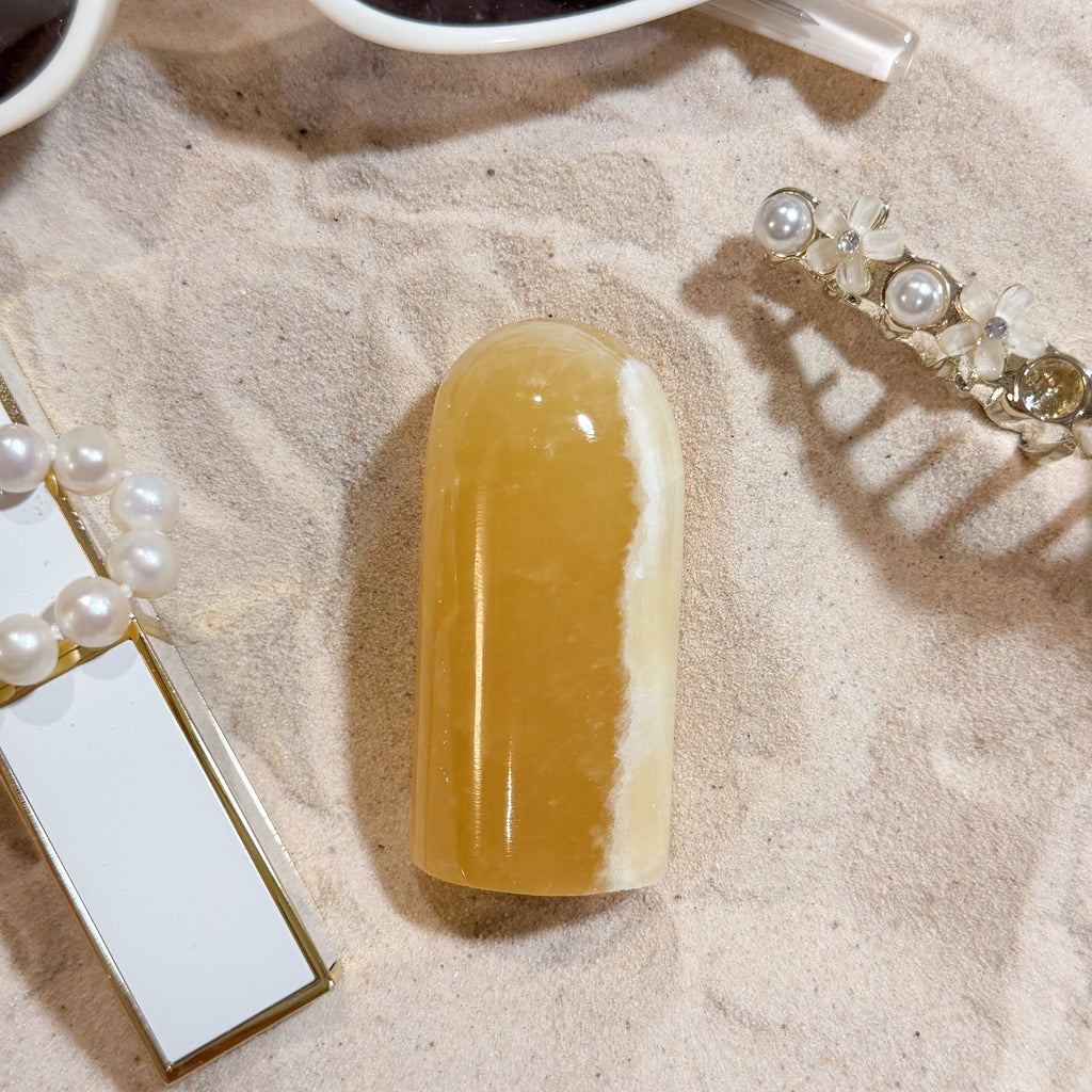 Honey Calcite Free Form (Choose Your Own)