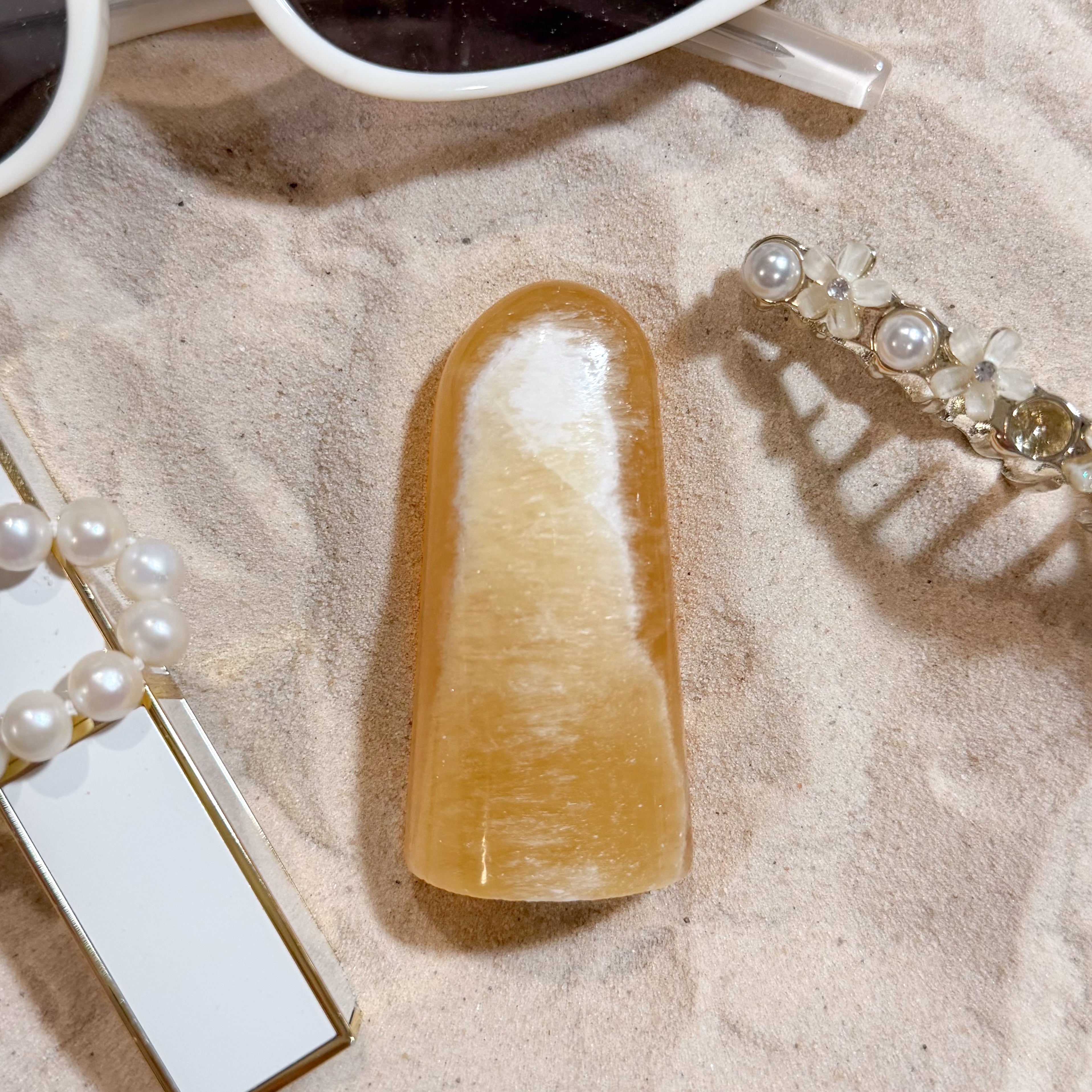 Honey Calcite Free Form (Choose Your Own)