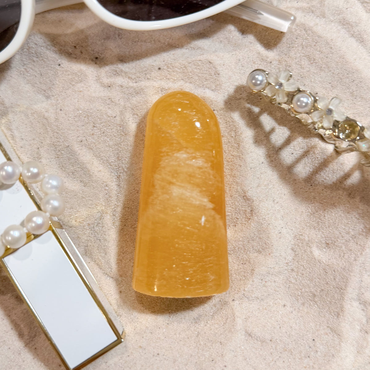 Honey Calcite Free Form (Choose Your Own)