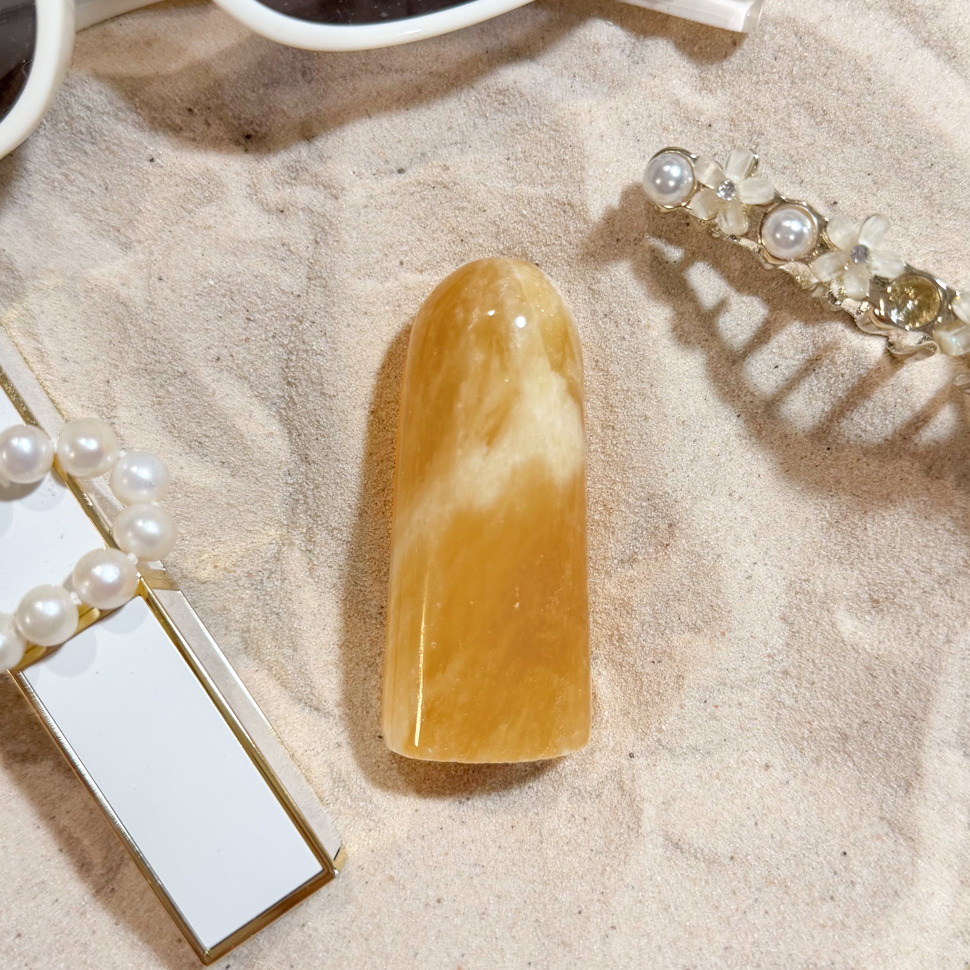 Honey Calcite Free Form (Choose Your Own)