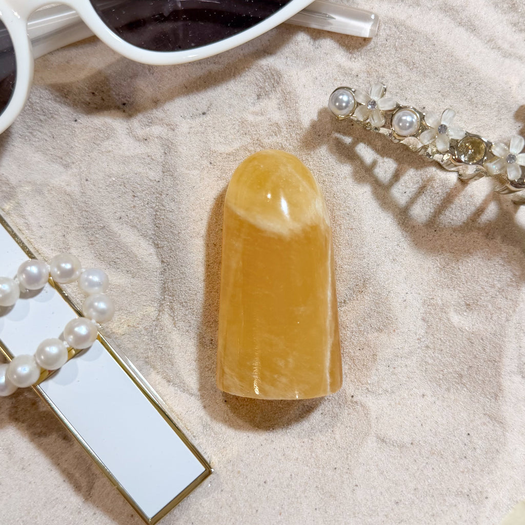 Honey Calcite Free Form (Choose Your Own)