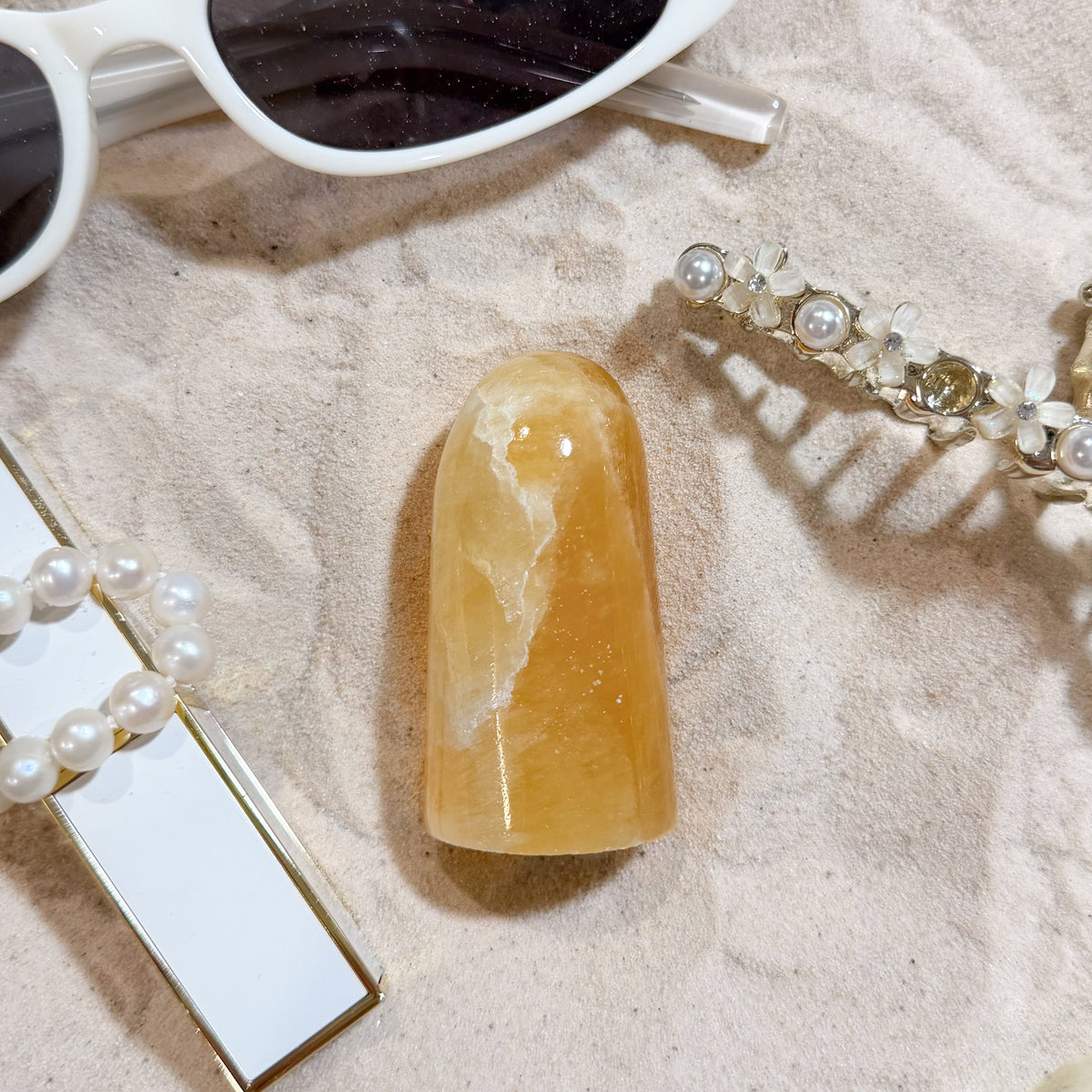 Honey Calcite Free Form (Choose Your Own)