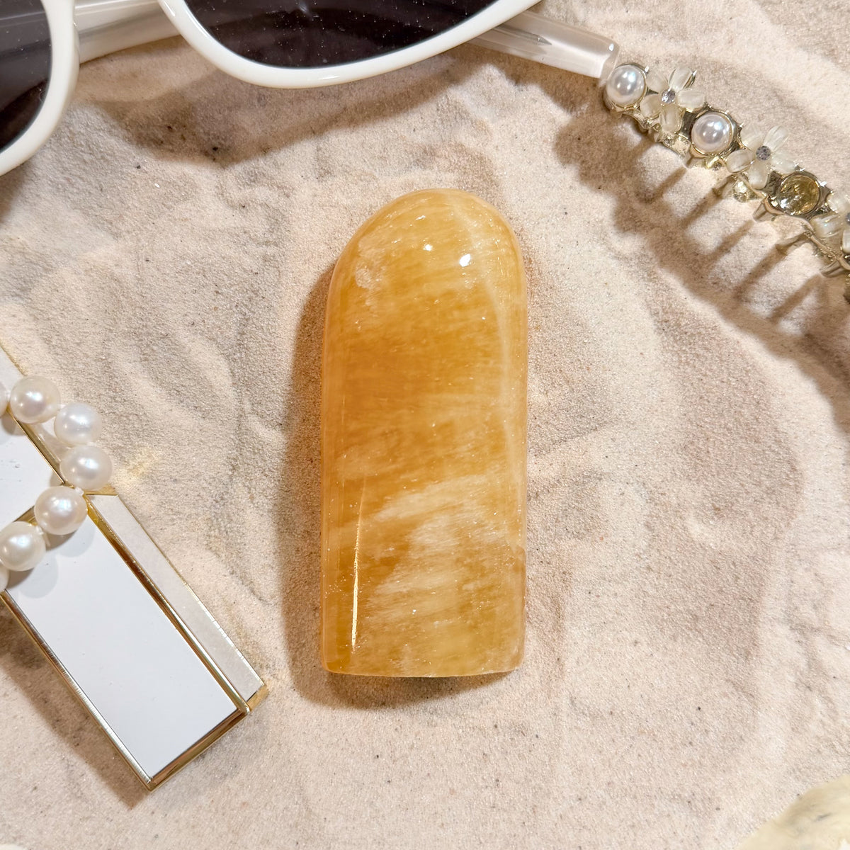 Honey Calcite Free Form (Choose Your Own)