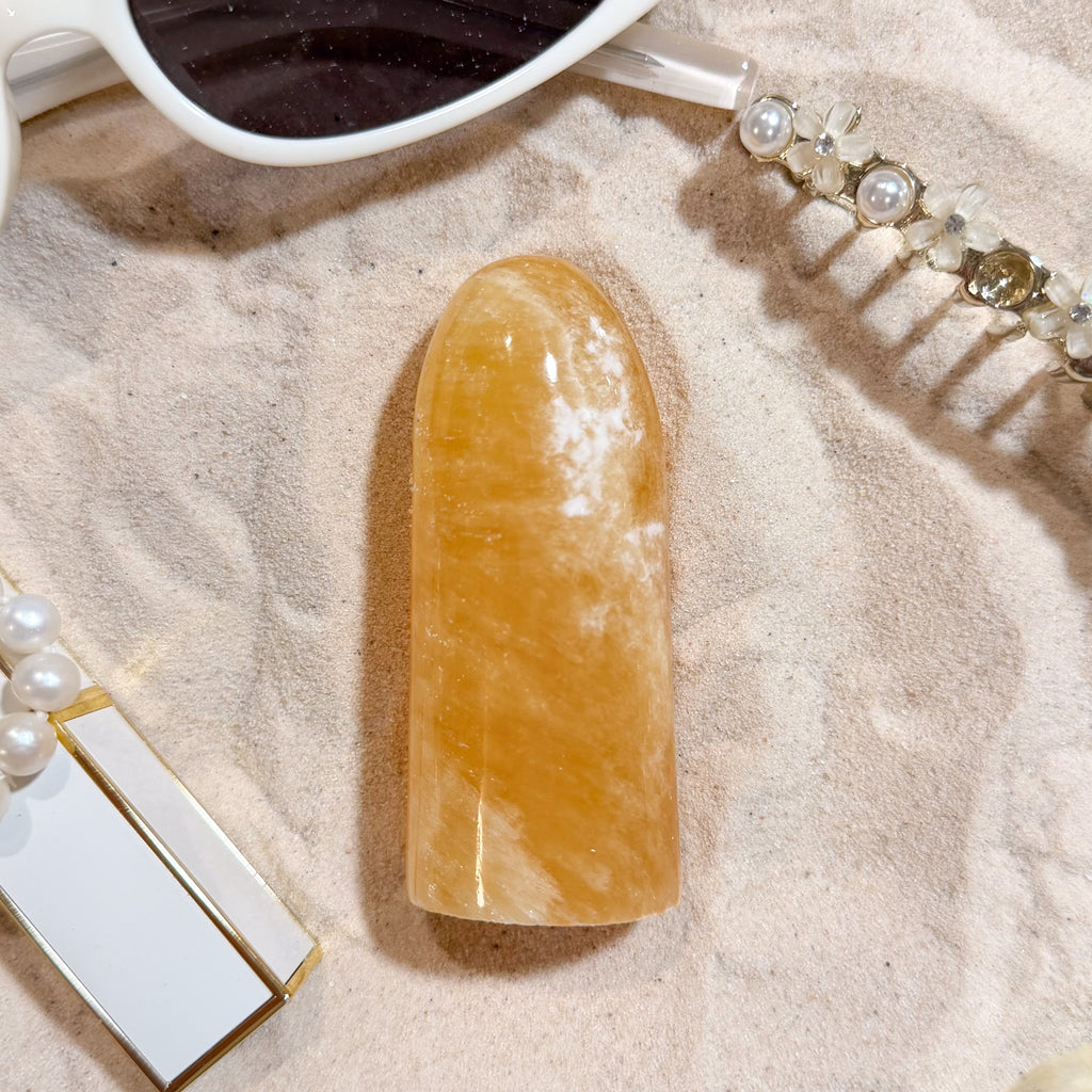 Honey Calcite Free Form (Choose Your Own)