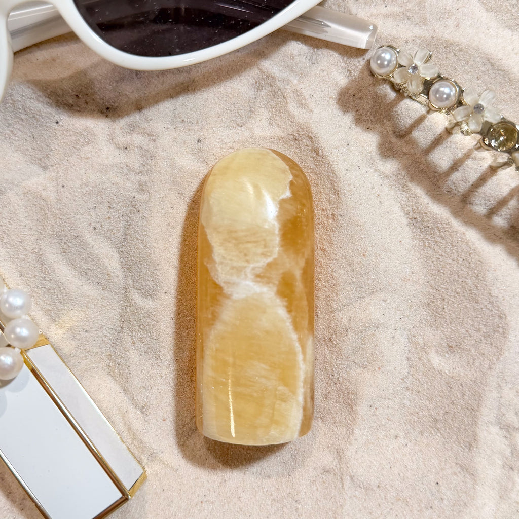 Honey Calcite Free Form (Choose Your Own)