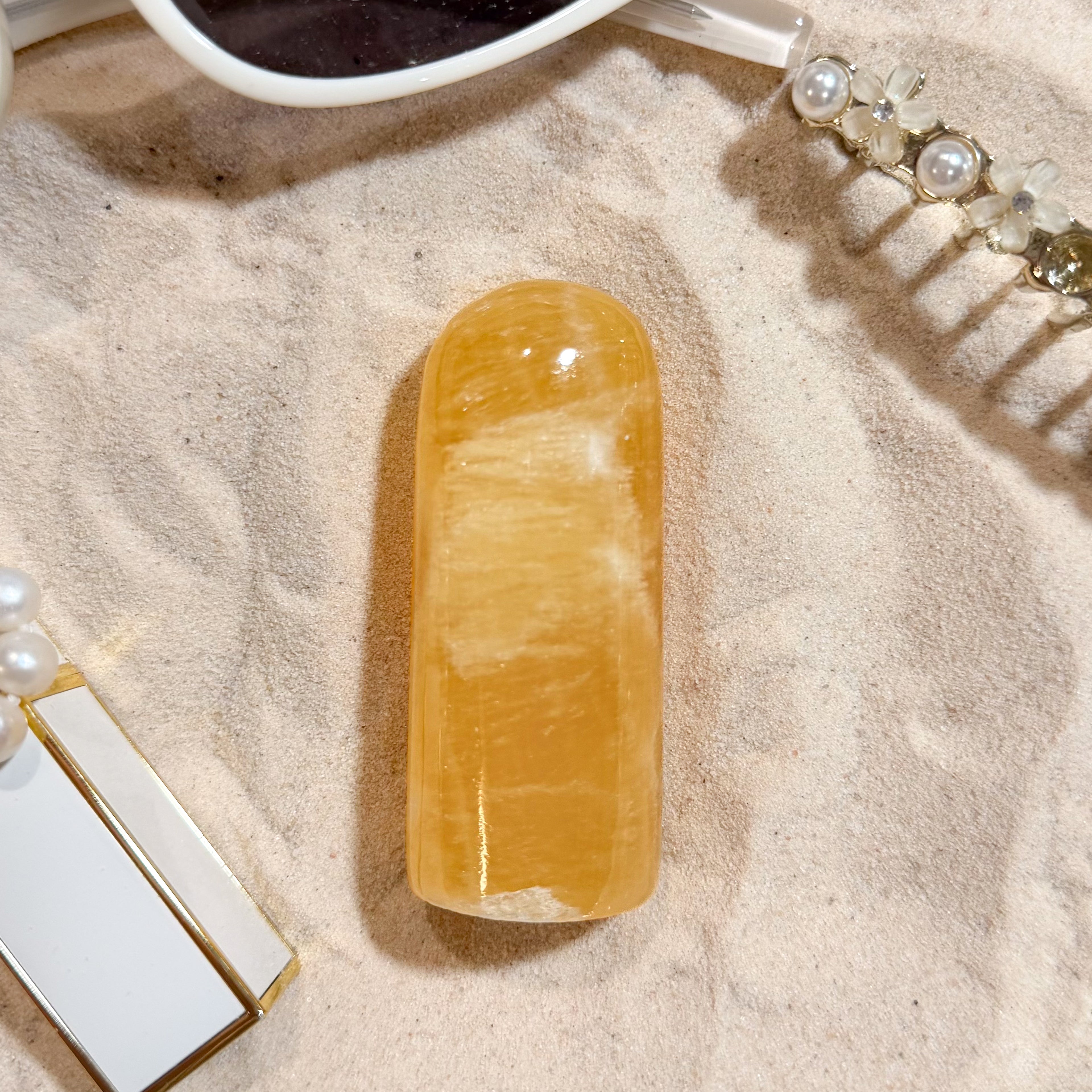 Honey Calcite Free Form (Choose Your Own)