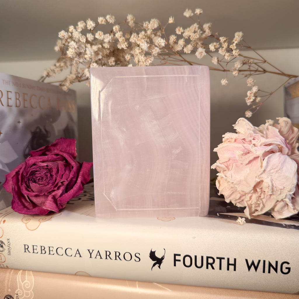 Calcite Book Carvings