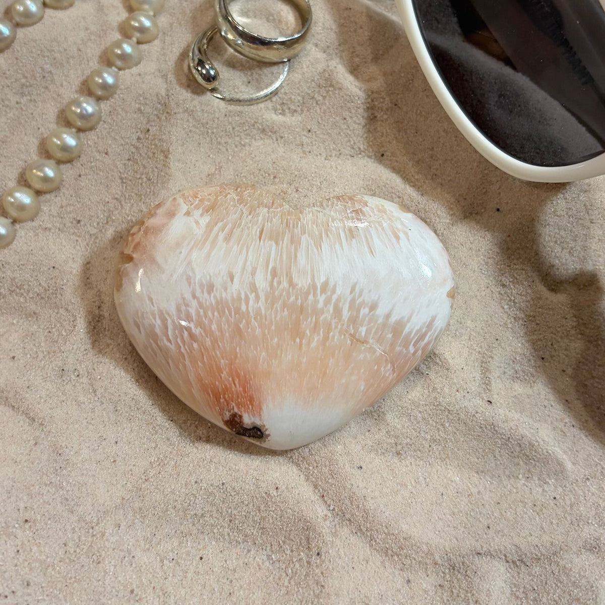 Scolecite Hearts (Choose Your Own)