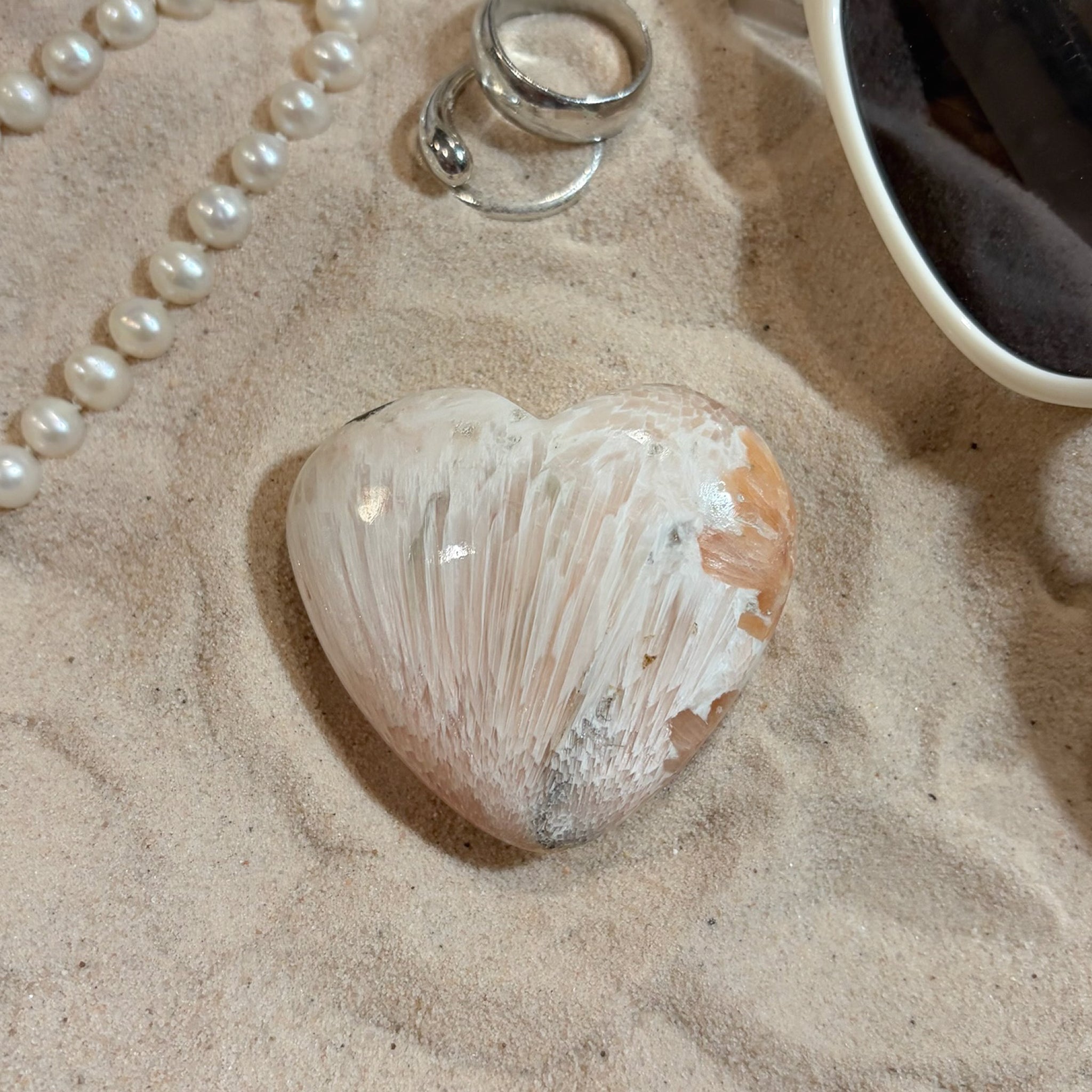 Scolecite Hearts (Choose Your Own)