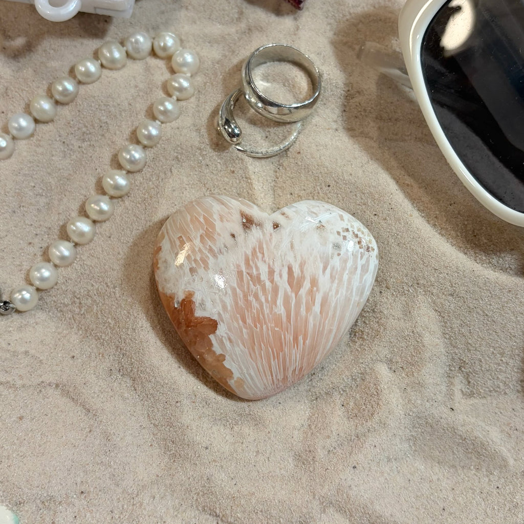 Scolecite Hearts (Choose Your Own)